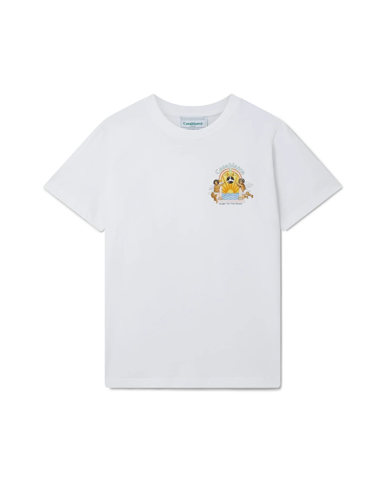 Studio De Musique Short Sleeve T-Shirt | Casablanca Paris | Image 2
