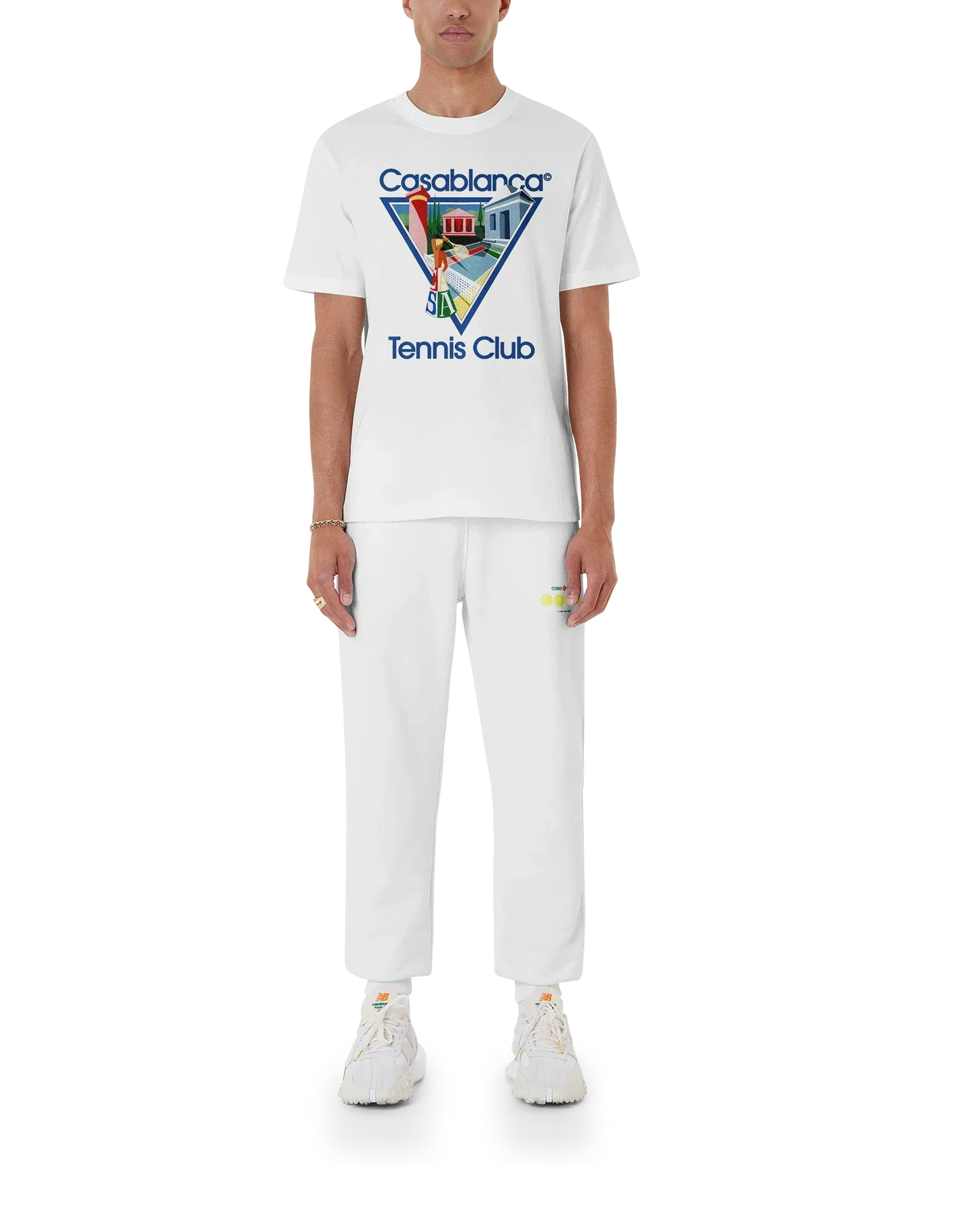 La Joueuse Short Sleeve T-Shirt | Casablanca Paris | Image 2