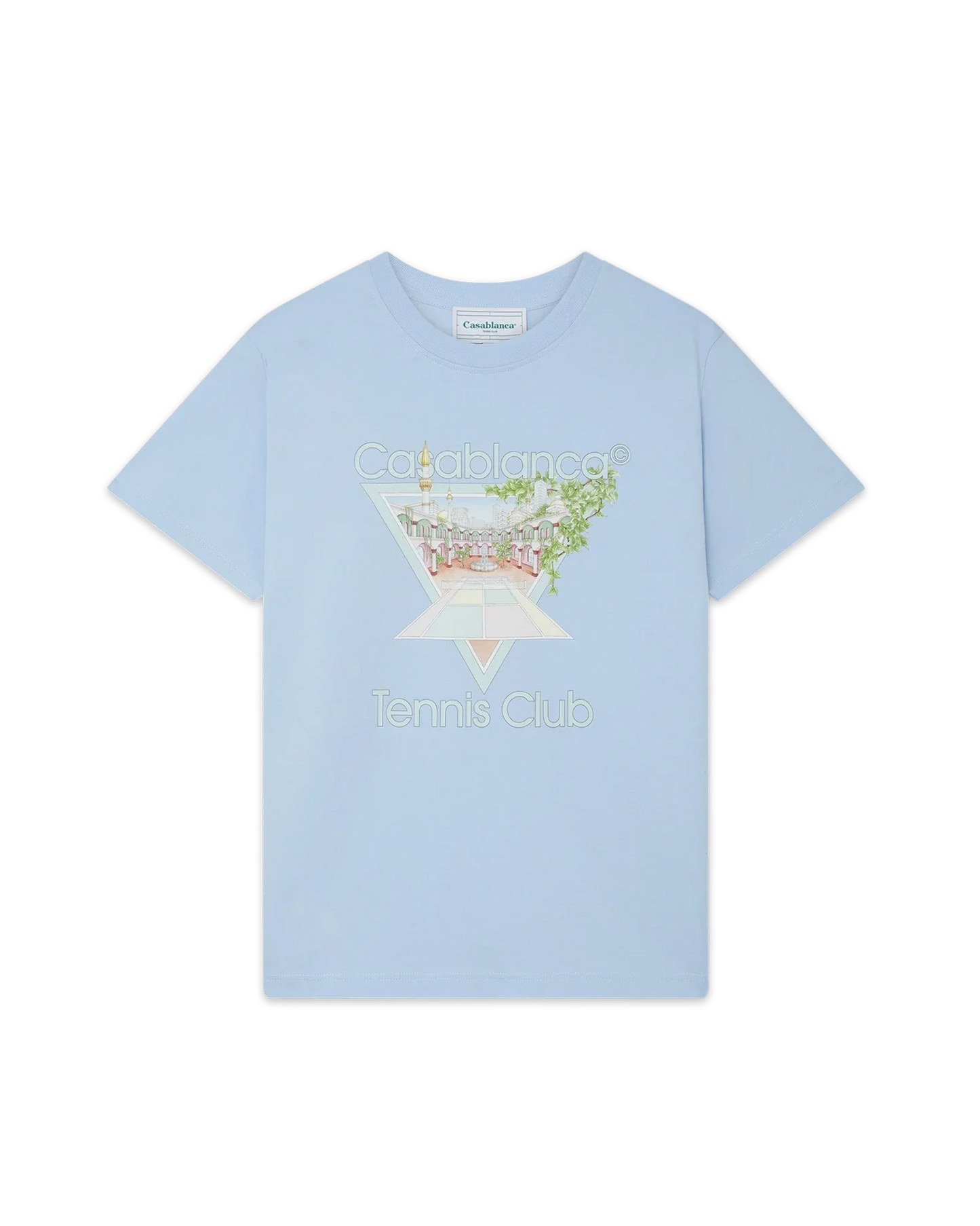 Tennis Club Icon Short Sleeve T-Shirt | Casablanca Paris | Image 1