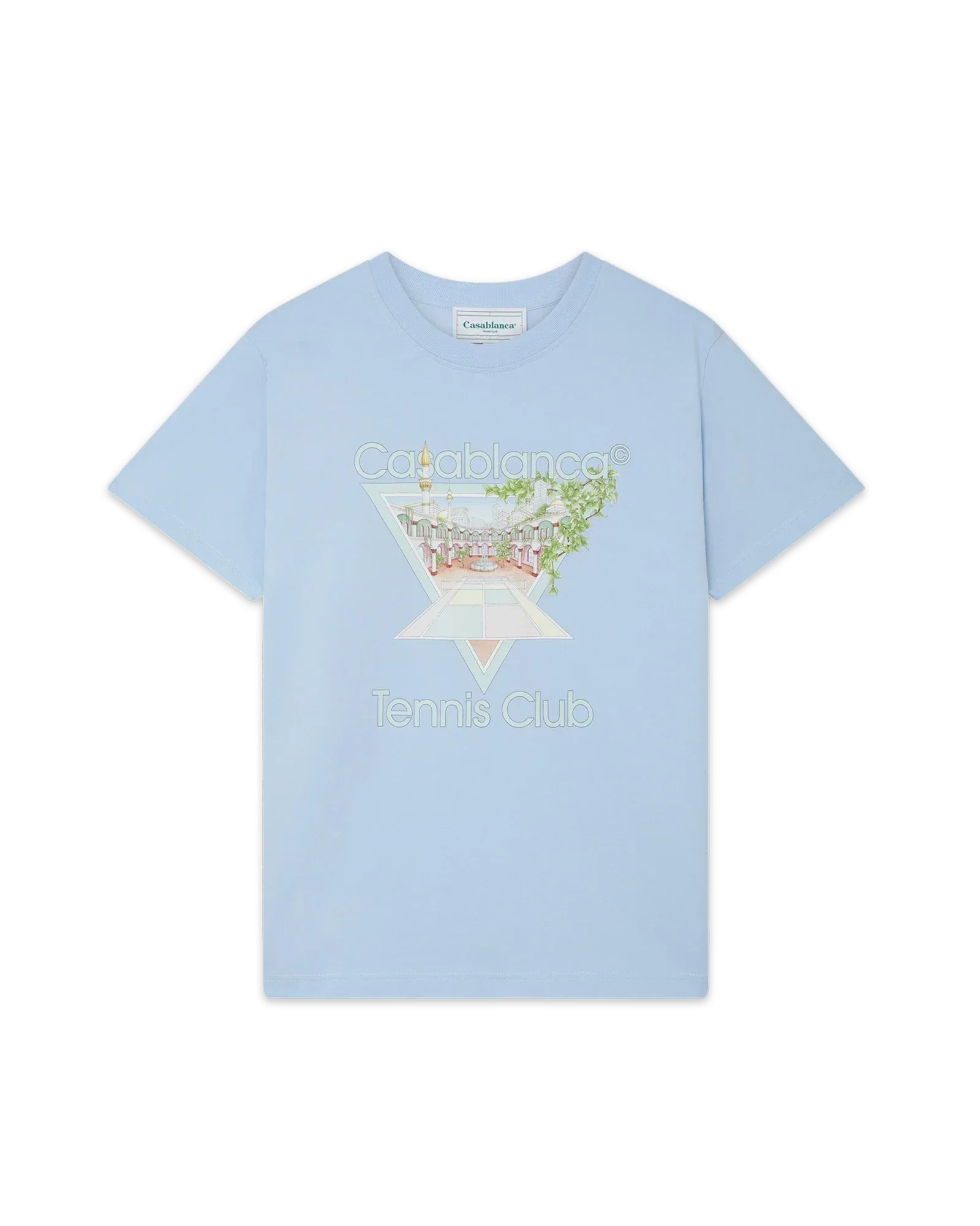 Tennis Club Icon Short Sleeve T-Shirt | Casablanca Paris | Image 1