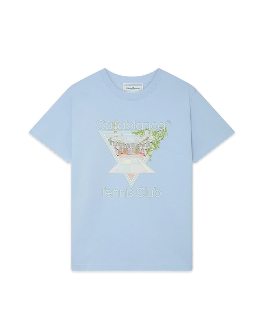 Tennis Club Icon Short Sleeve T-Shirt | Casablanca Paris | Image 1