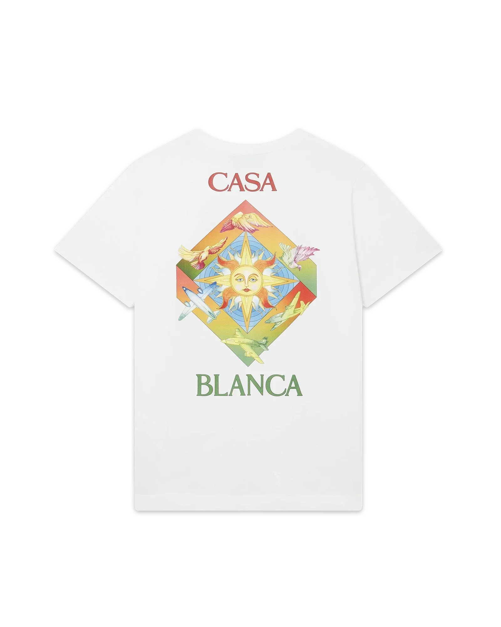 Les Elements Short Sleeve T-Shirt | Casablanca Paris | Image 1