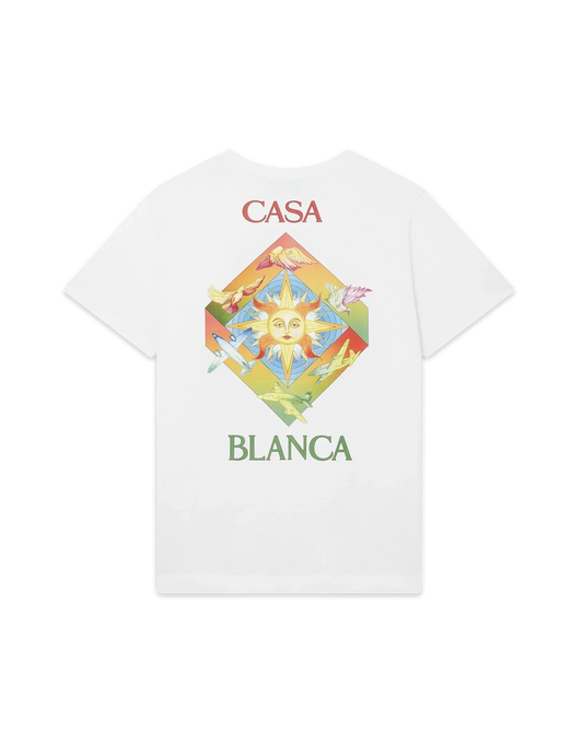 Les Elements Short Sleeve T-Shirt | Casablanca Paris | Image 1