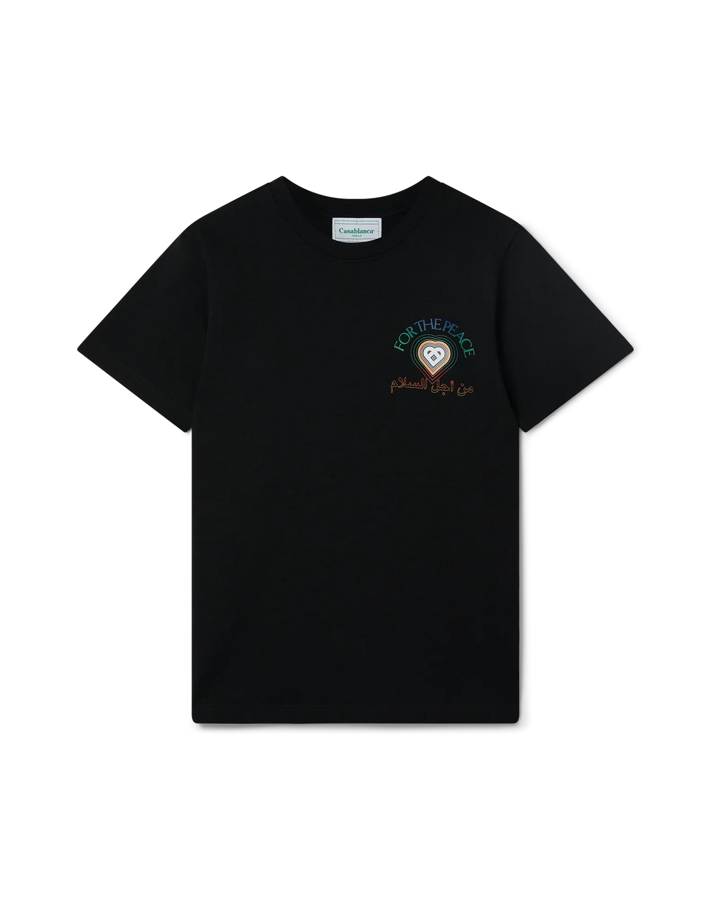 For The Peace Short Sleeve T-Shirt | Casablanca Paris | Image 2