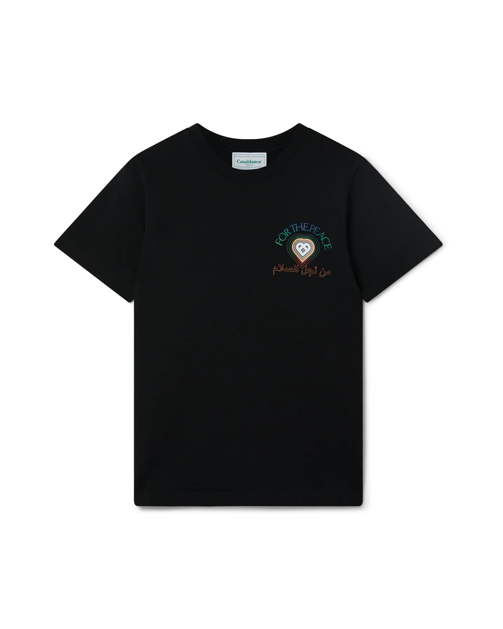 For The Peace Short Sleeve T-Shirt | Casablanca Paris | Image 2