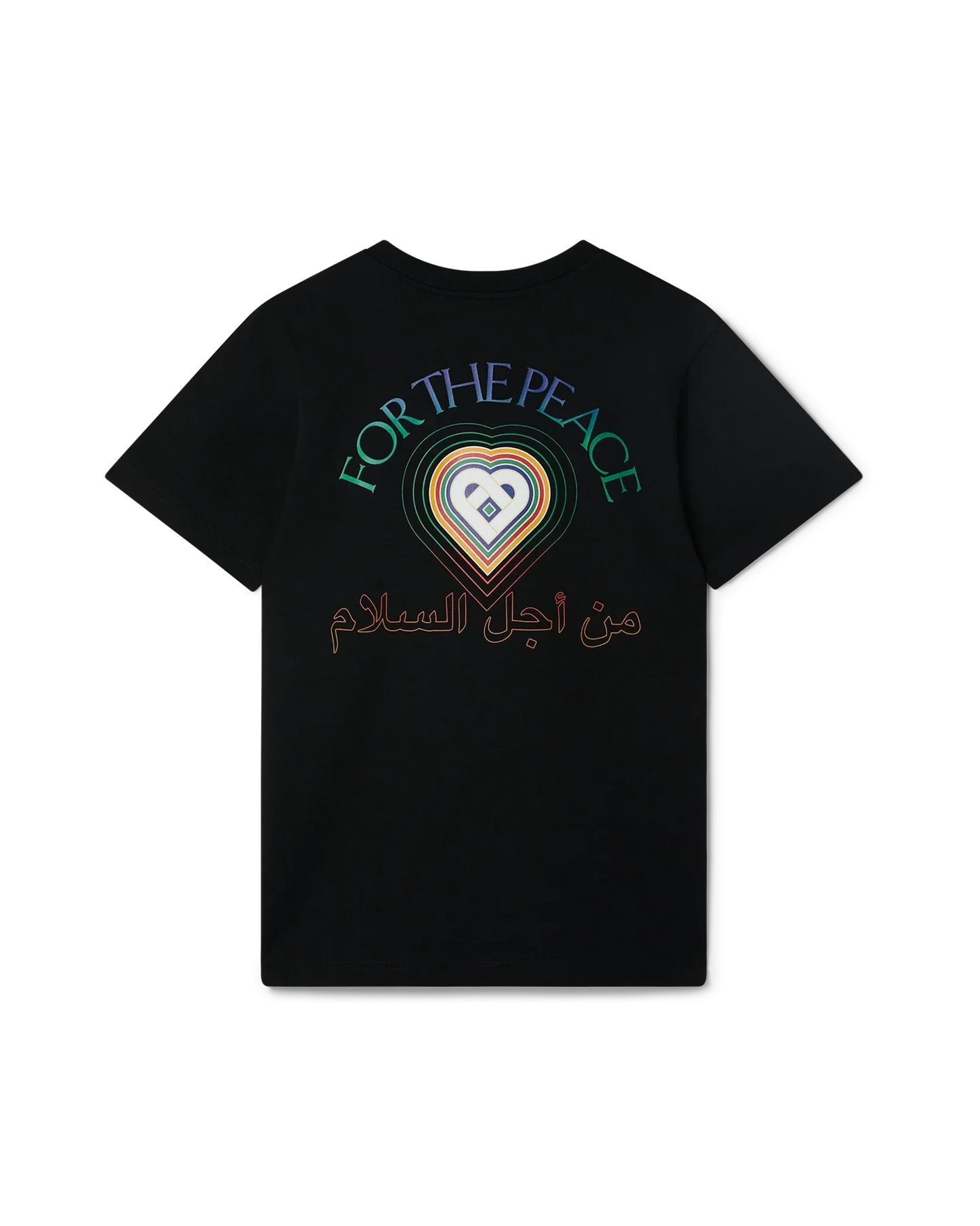For The Peace Short Sleeve T-Shirt | Casablanca Paris | Image 1