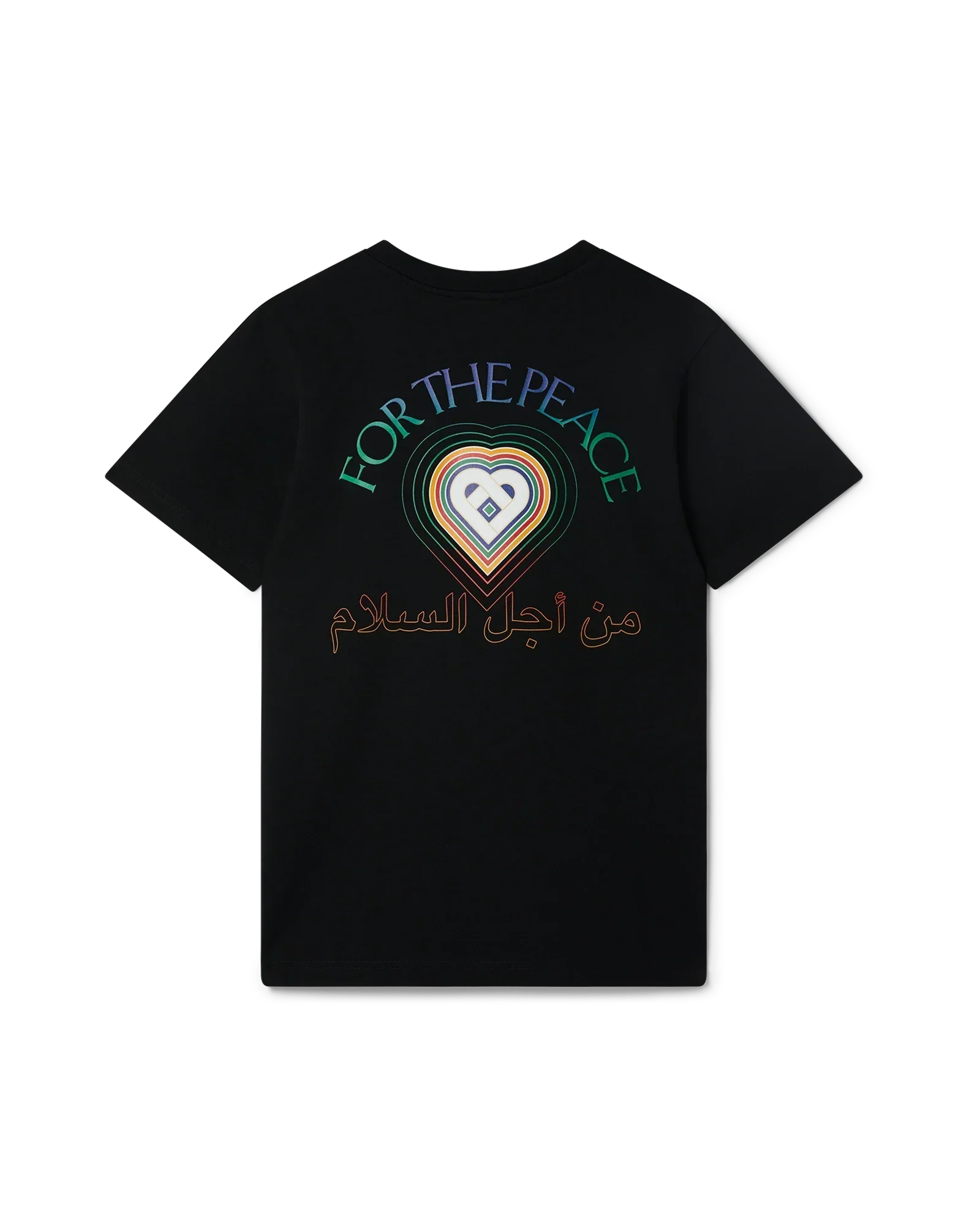 For The Peace Short Sleeve T-Shirt | Casablanca Paris | Image 1