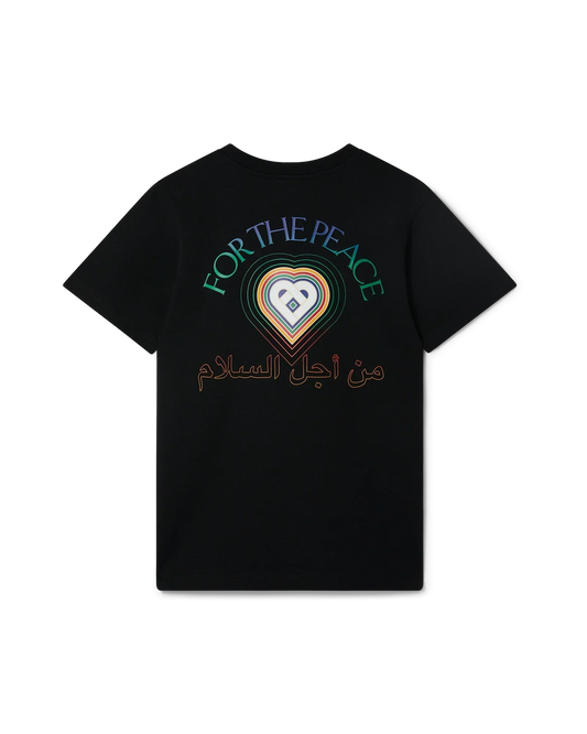 For The Peace Short Sleeve T-Shirt | Casablanca Paris | Image 1