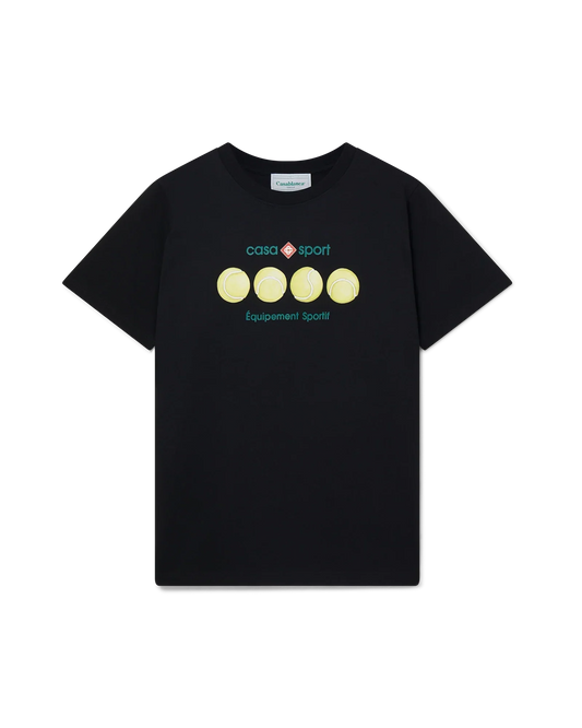 Casa Sport Tennis Balls T-Shirt | Casablanca Paris | Image 1
