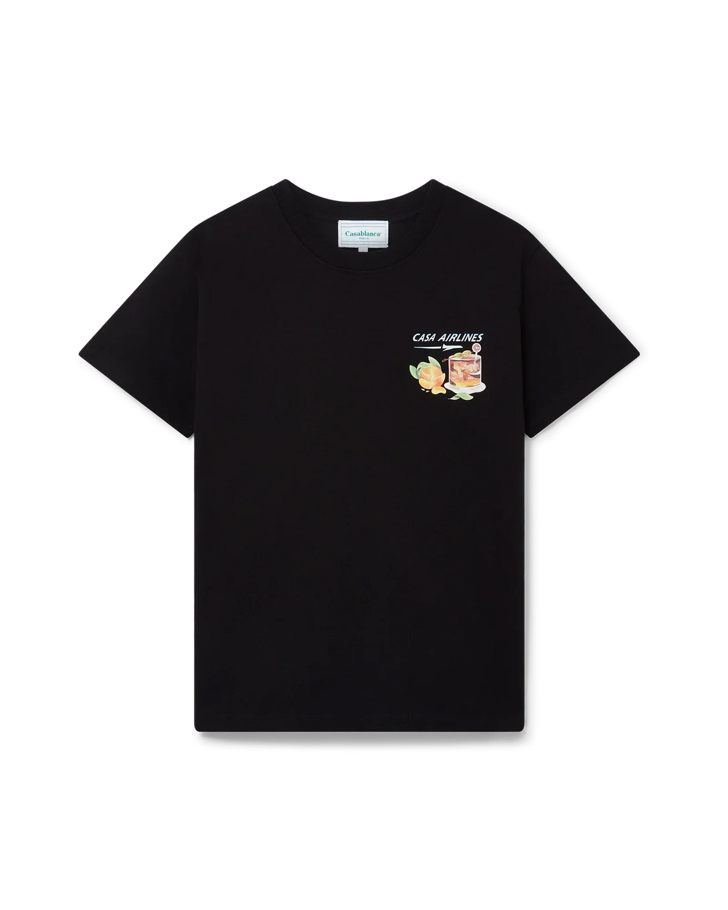 Panoramique Short Sleeve T-Shirt | Casablanca Paris | Image 2