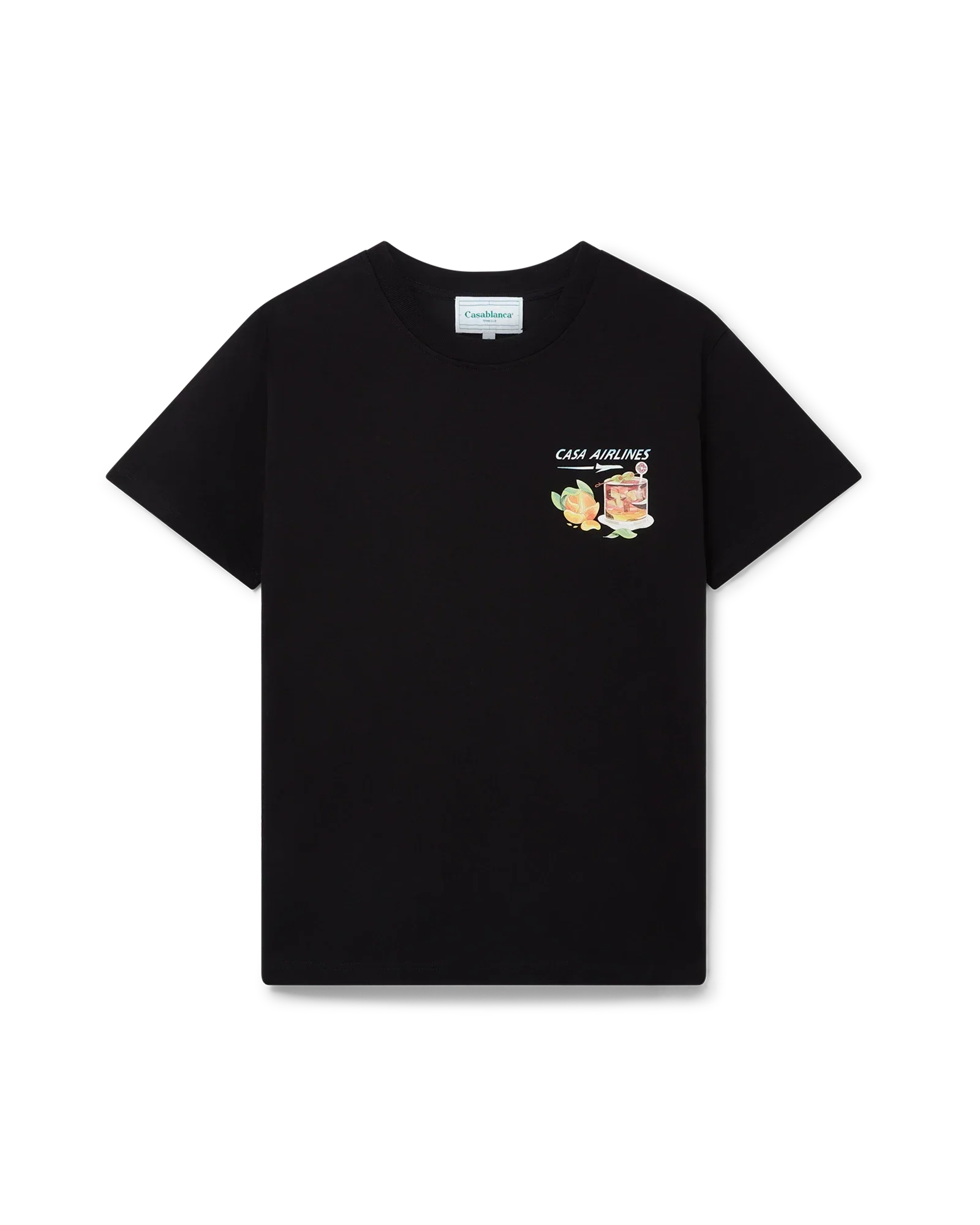 Panoramique Short Sleeve T-Shirt | Casablanca Paris | Image 2