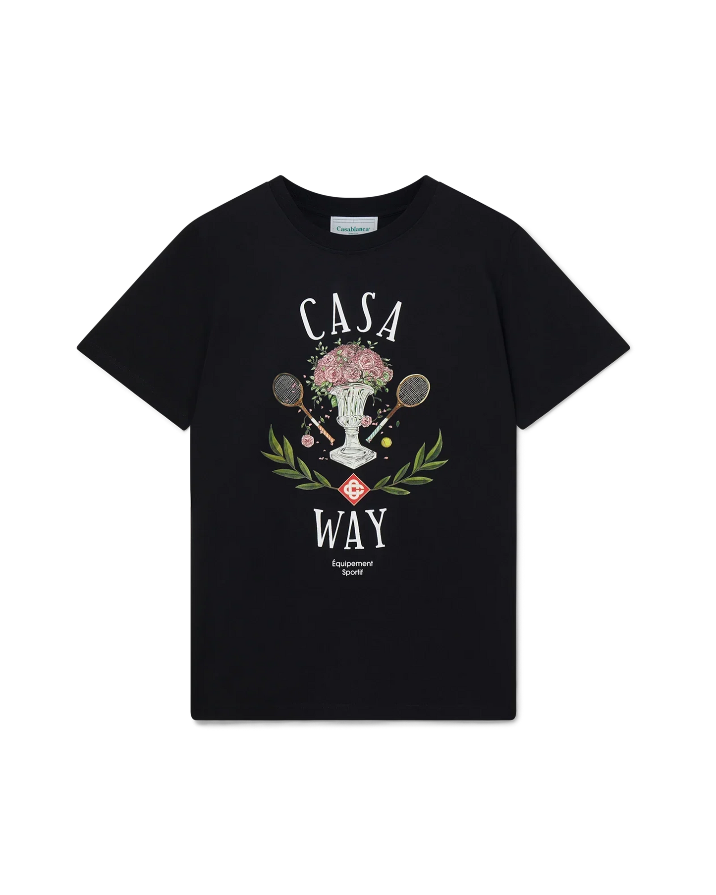 Casa Way Short Sleeve T-Shirt | Casablanca Paris | Image 1