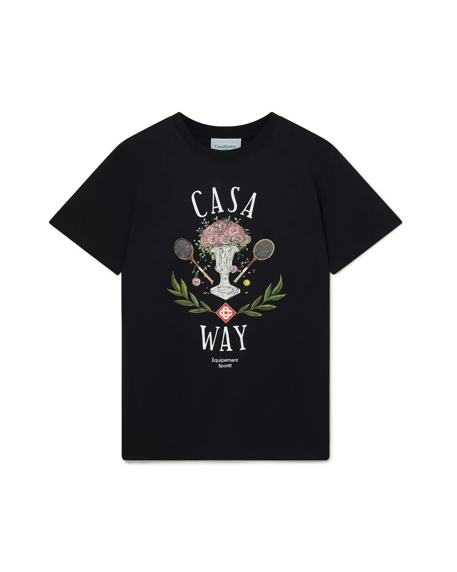 Casa Way Short Sleeve T-Shirt | Casablanca Paris | Image 1