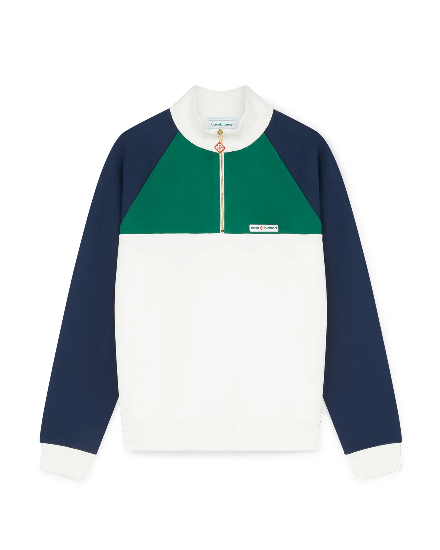 Quarter Zip Sweatshirt | Casablanca Paris | Image 1