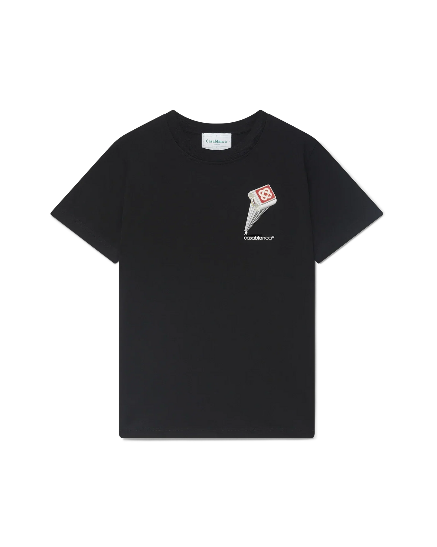 Leaning Column Short Sleeve T-Shirt | Casablanca Paris | Image 4