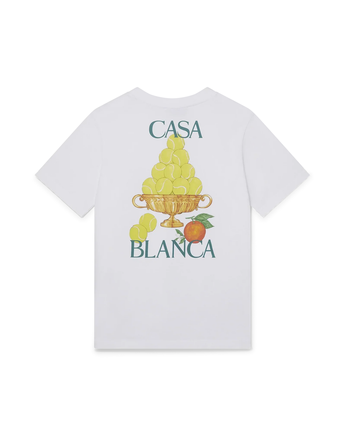 Le Triomphe De Tennis Short Sleeve T-Shirt | Casablanca Paris | Image 1