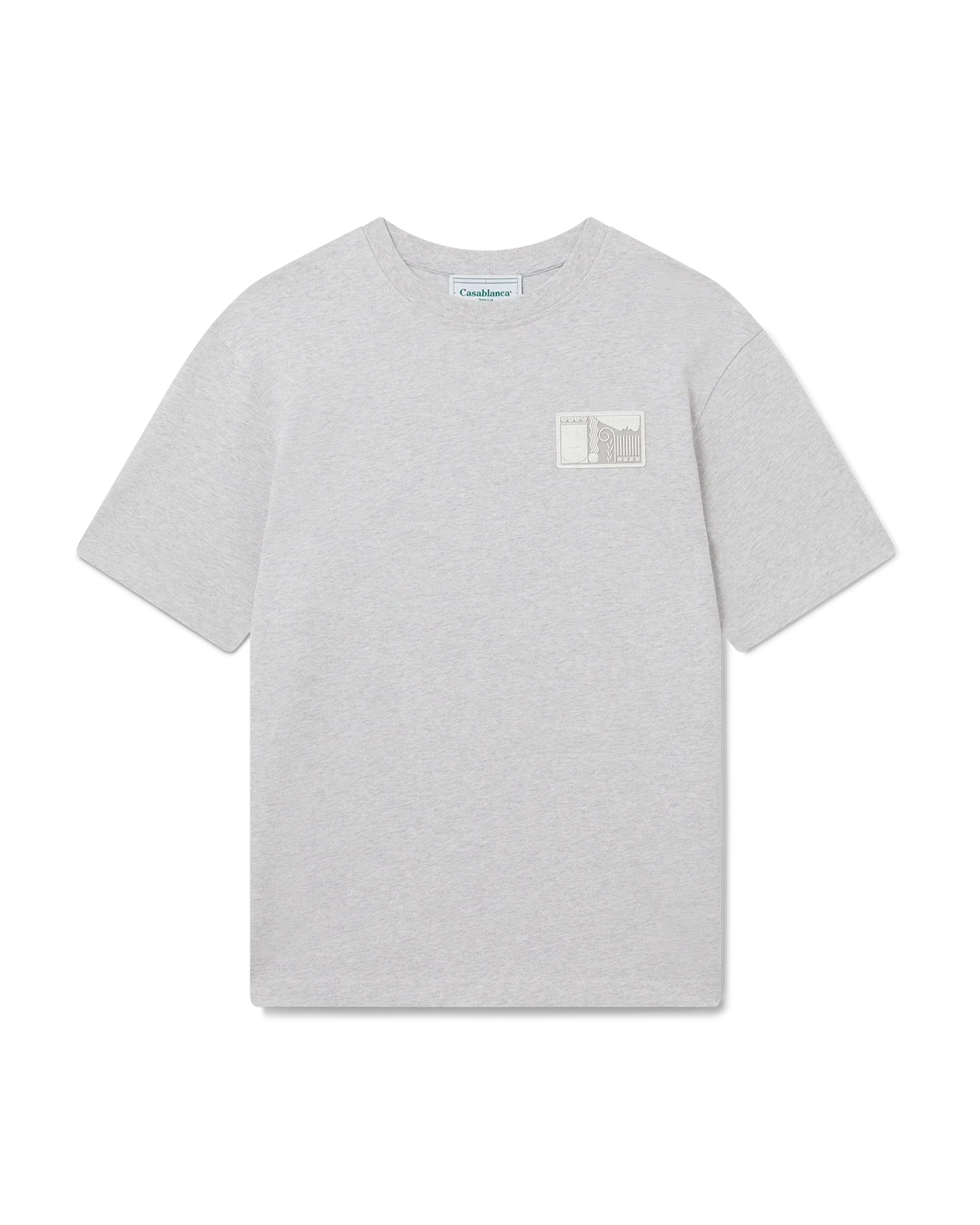 Tennis Statues Oversized Short Sleeve T-Shirt | Casablanca Paris | Image 1