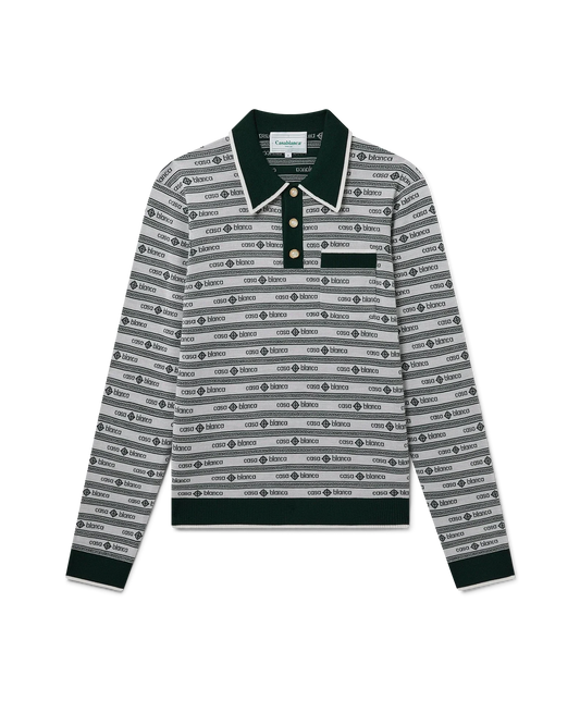 Evergreen Logo Polo Shirt | Casablanca Paris | Image 1