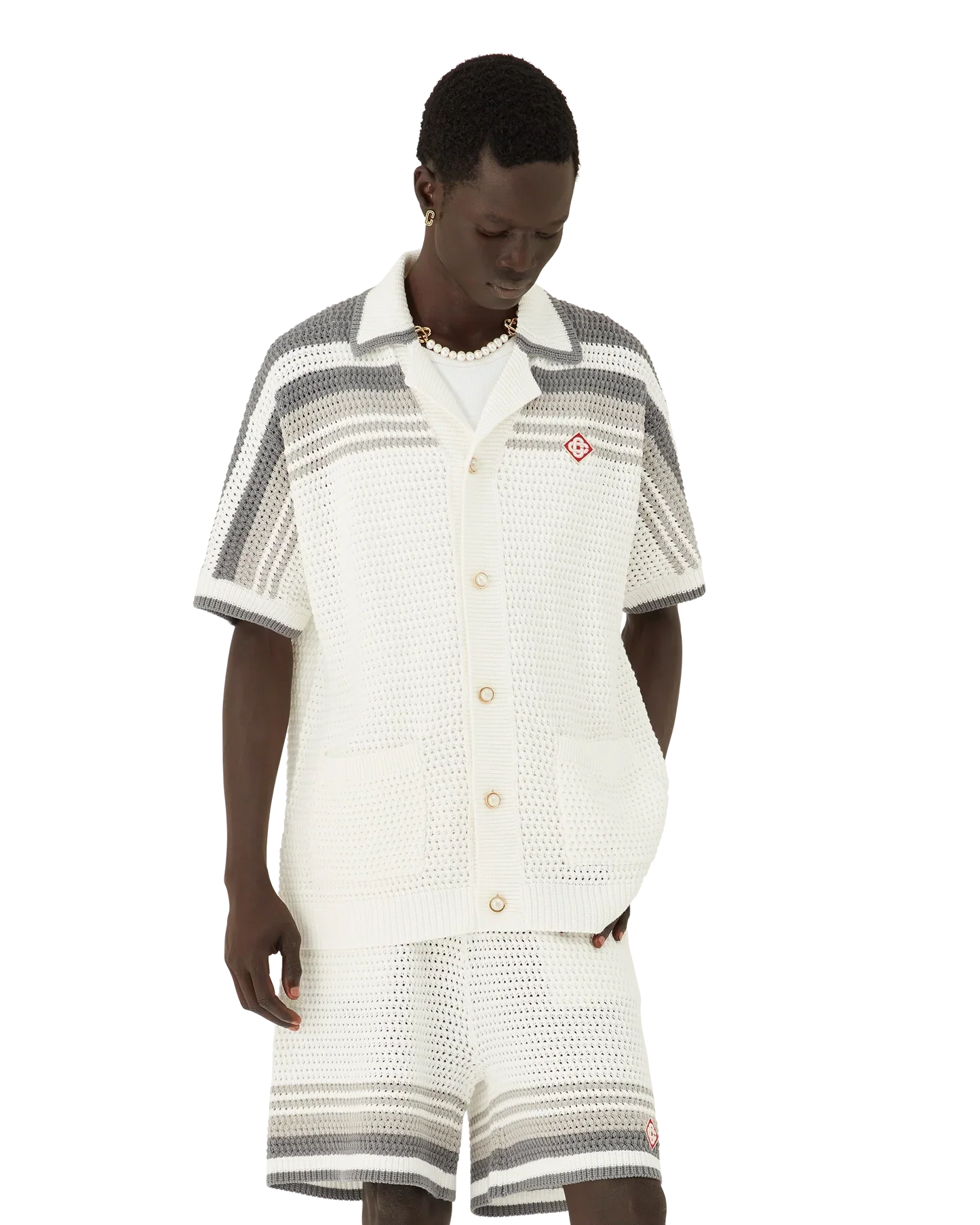 Tennis Crochet Shirt | Casablanca Paris | Image 4