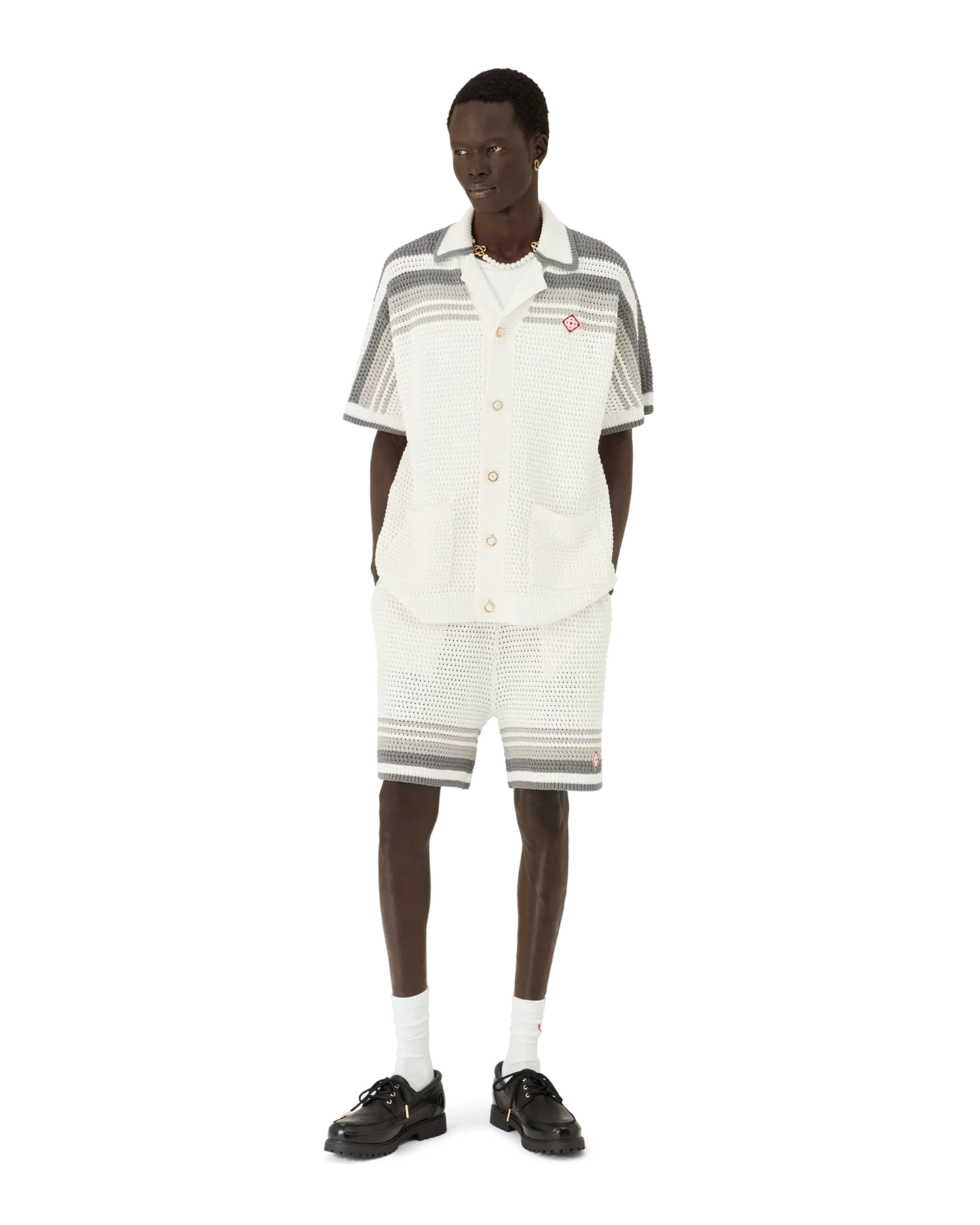 Tennis Crochet Shorts | Casablanca Paris | Image 2