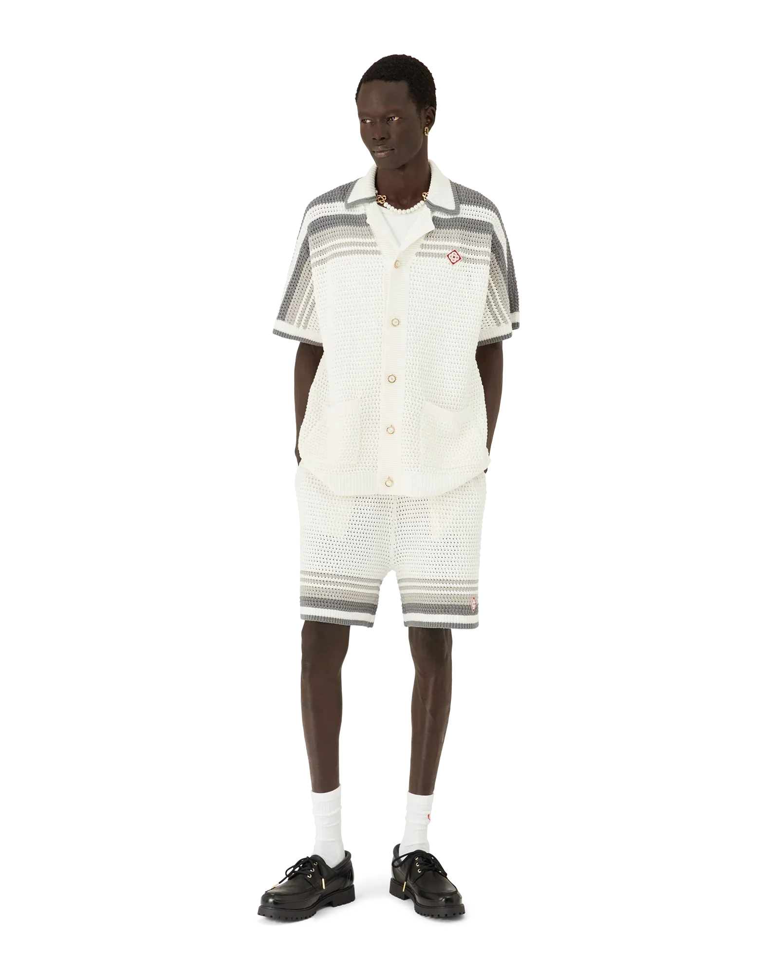 Tennis Crochet Shorts | Casablanca Paris | Image 2