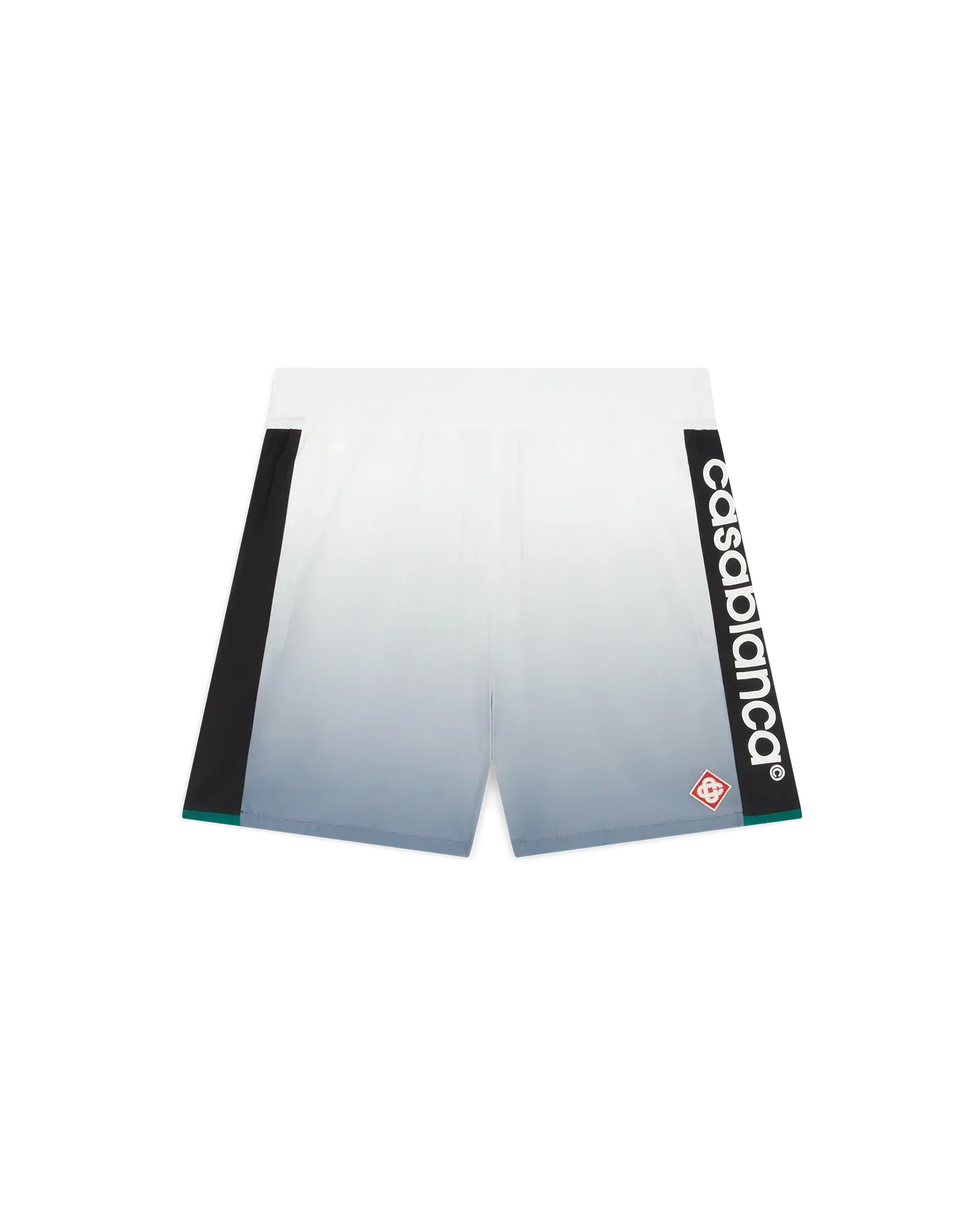 Silver Gradient Shellsuit Shorts | Casablanca Paris | Image 1