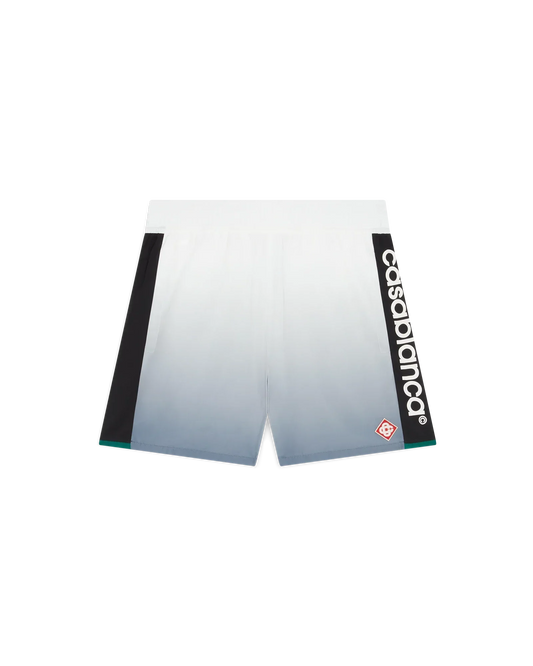 Silver Gradient Shellsuit Shorts | Casablanca Paris | Image 1