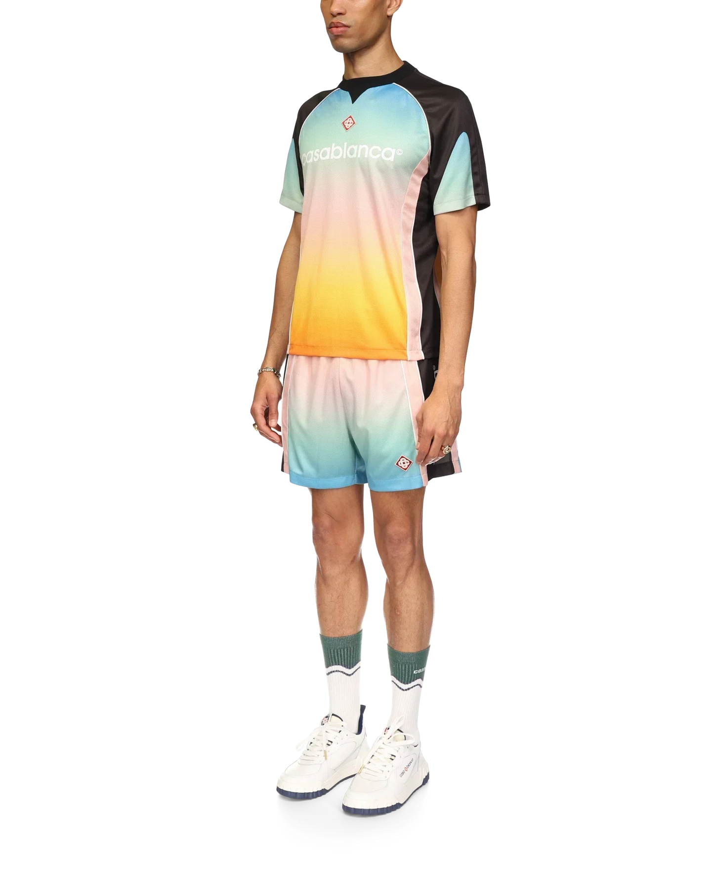 Pastel Gradient Football Shirt | Casablanca Paris | Image 3