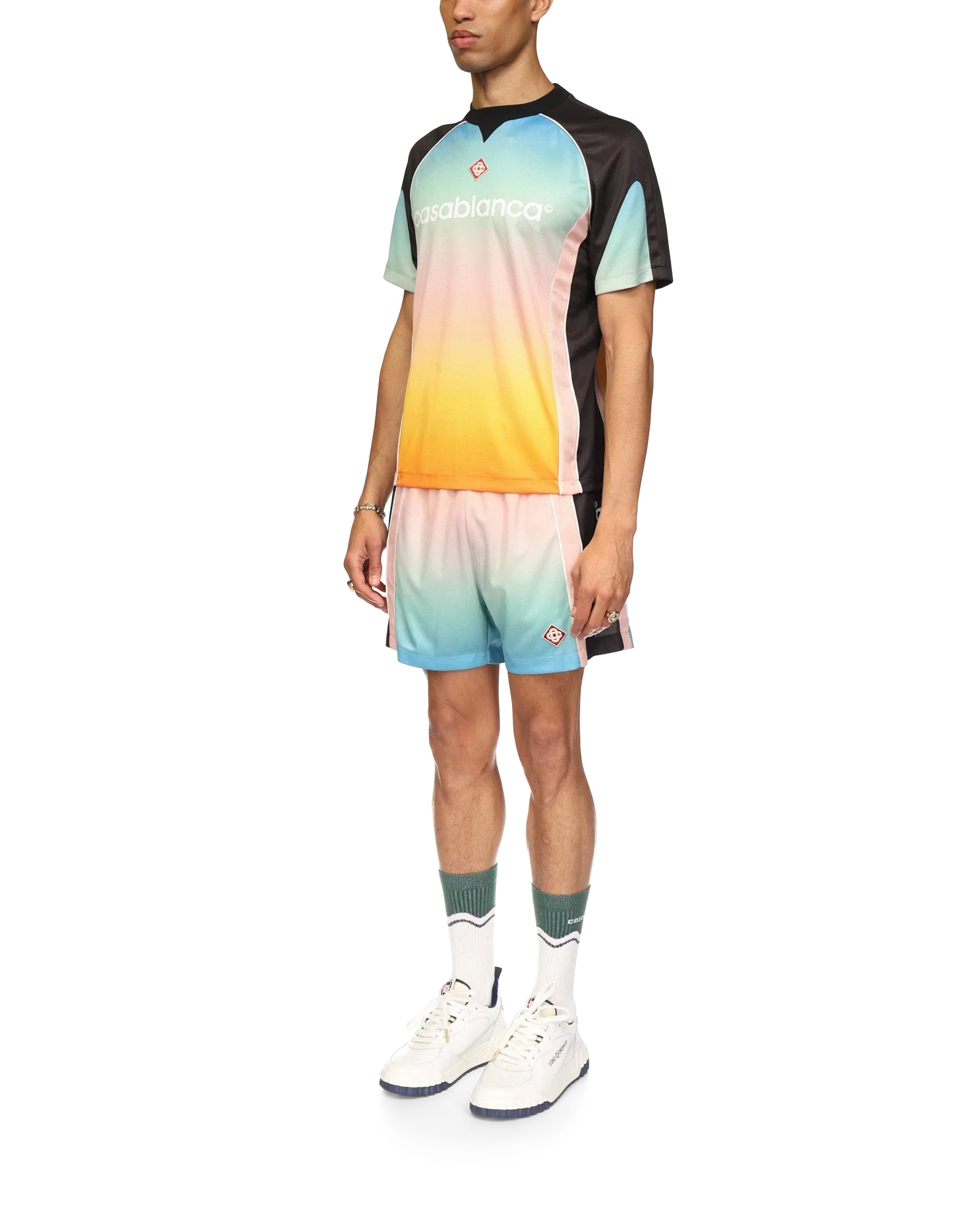 Pastel Gradient Football Shirt | Casablanca Paris | Image 3