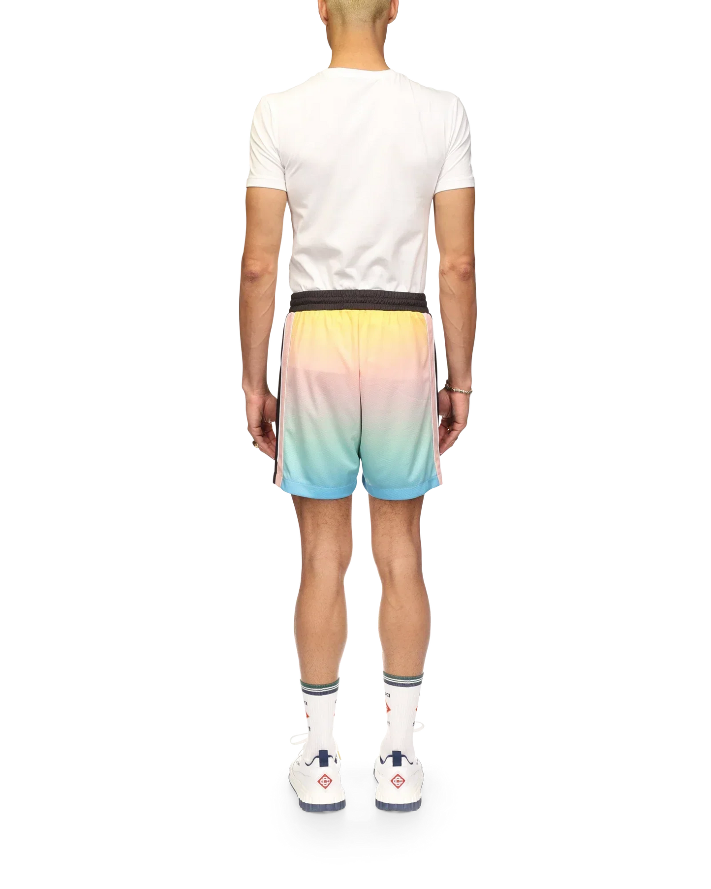 Pastel Gradient Football Shorts | Casablanca Paris | Image 4