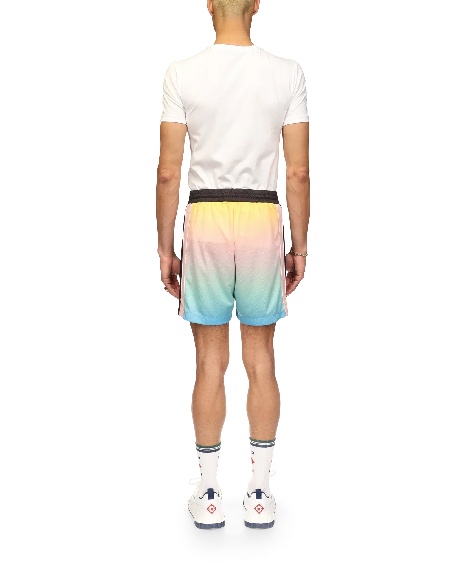 Pastel Gradient Football Shorts | Casablanca Paris | Image 4