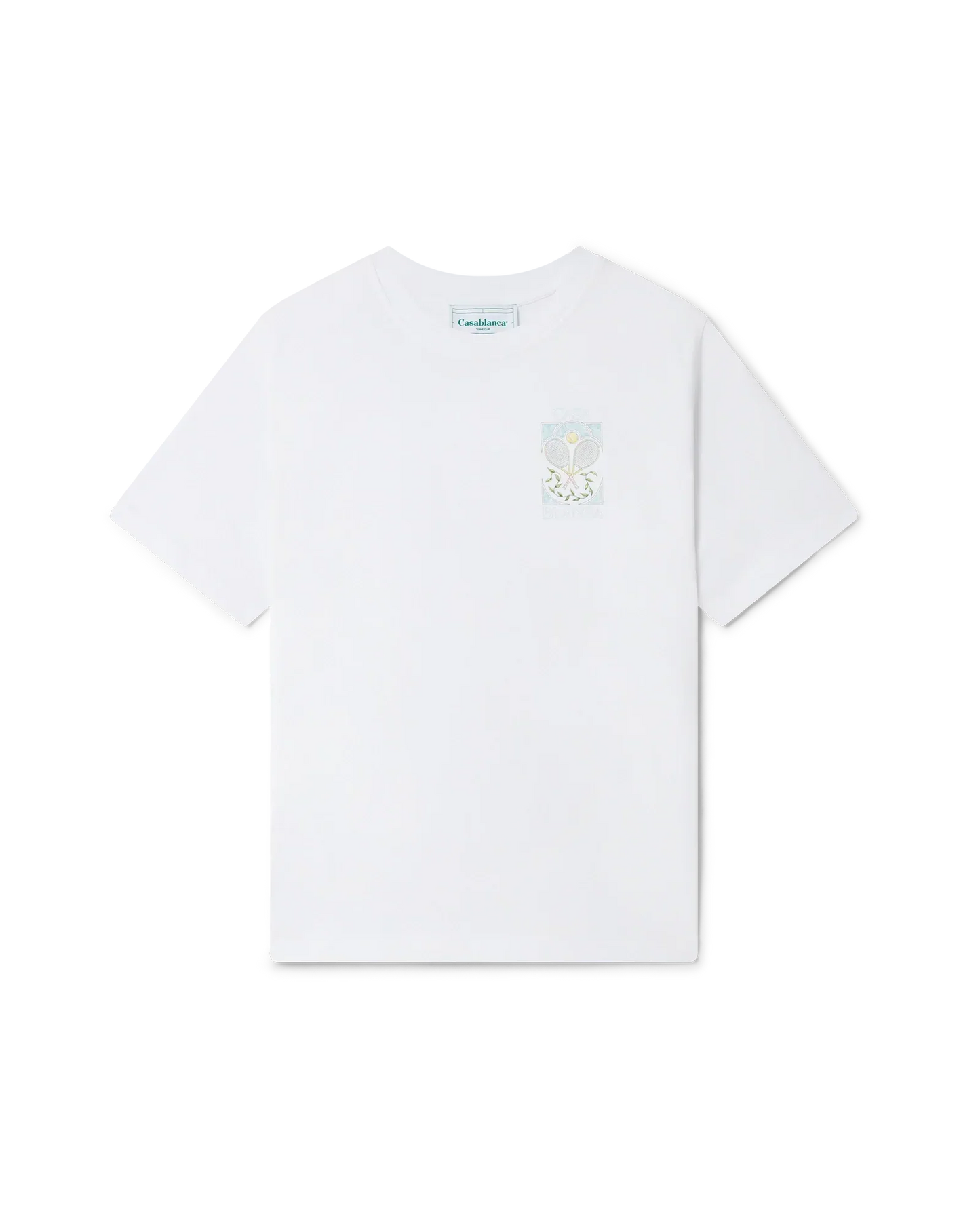 Tennis Pastelle Short Sleeve T-Shirt | Casablanca Paris | Image 2
