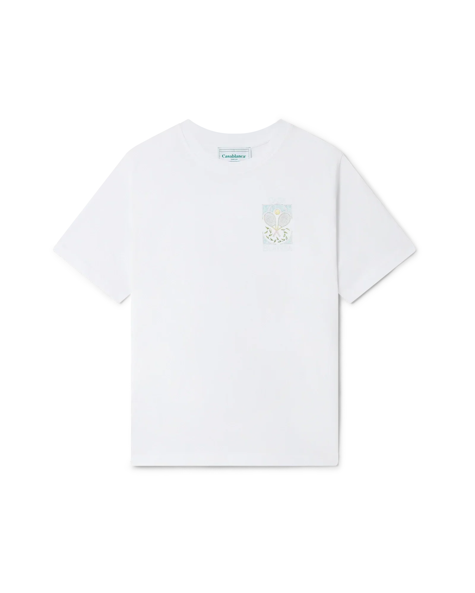Tennis Pastelle Short Sleeve T-Shirt | Casablanca Paris | Image 2