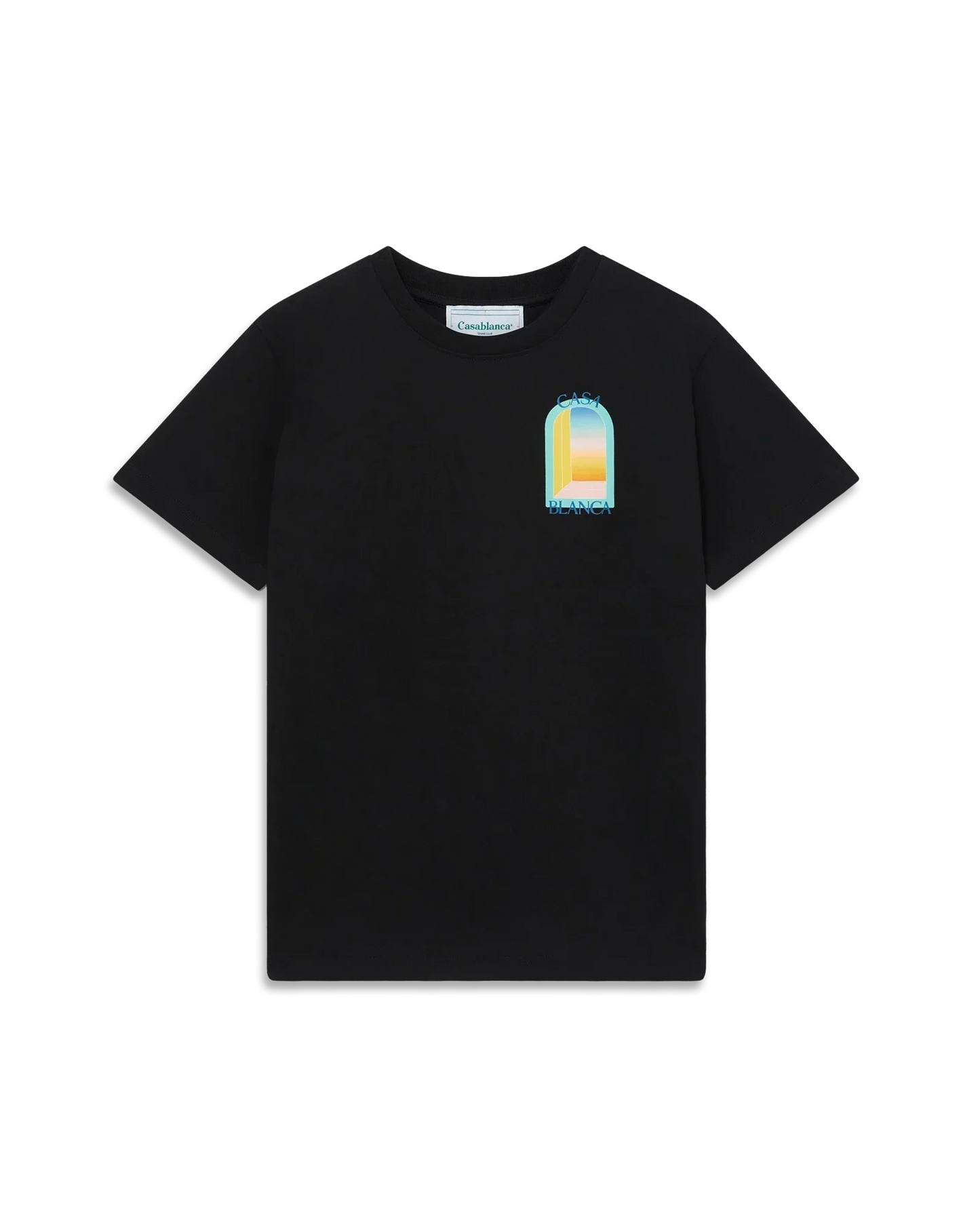L'Arc Coloré Short Sleeve T-Shirt | Casablanca Paris | Image 2