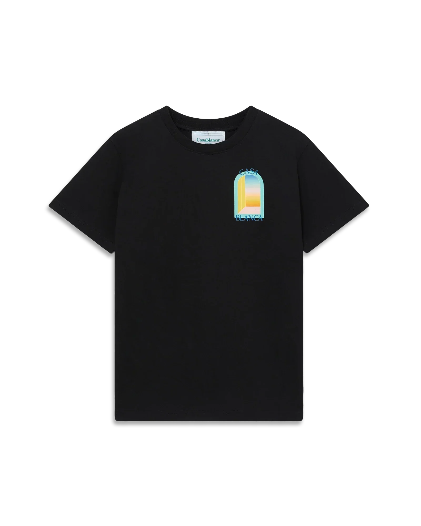L'Arc Coloré Short Sleeve T-Shirt | Casablanca Paris | Image 2