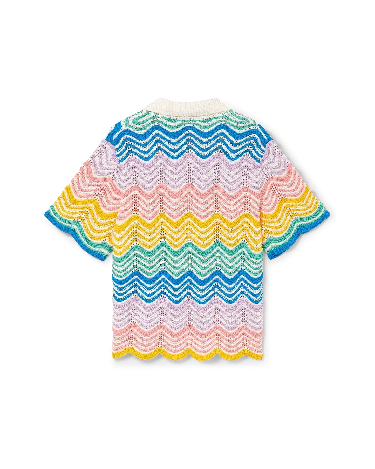 Gradient Wave Knit Shirt | Casablanca Paris | Image 6