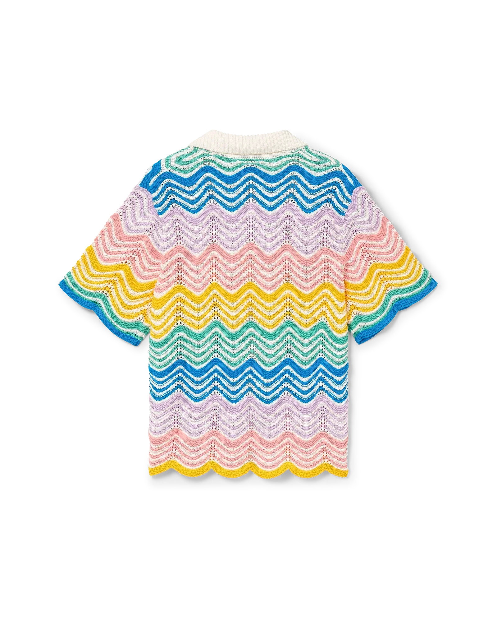 Gradient Wave Knit Shirt | Casablanca Paris | Image 6