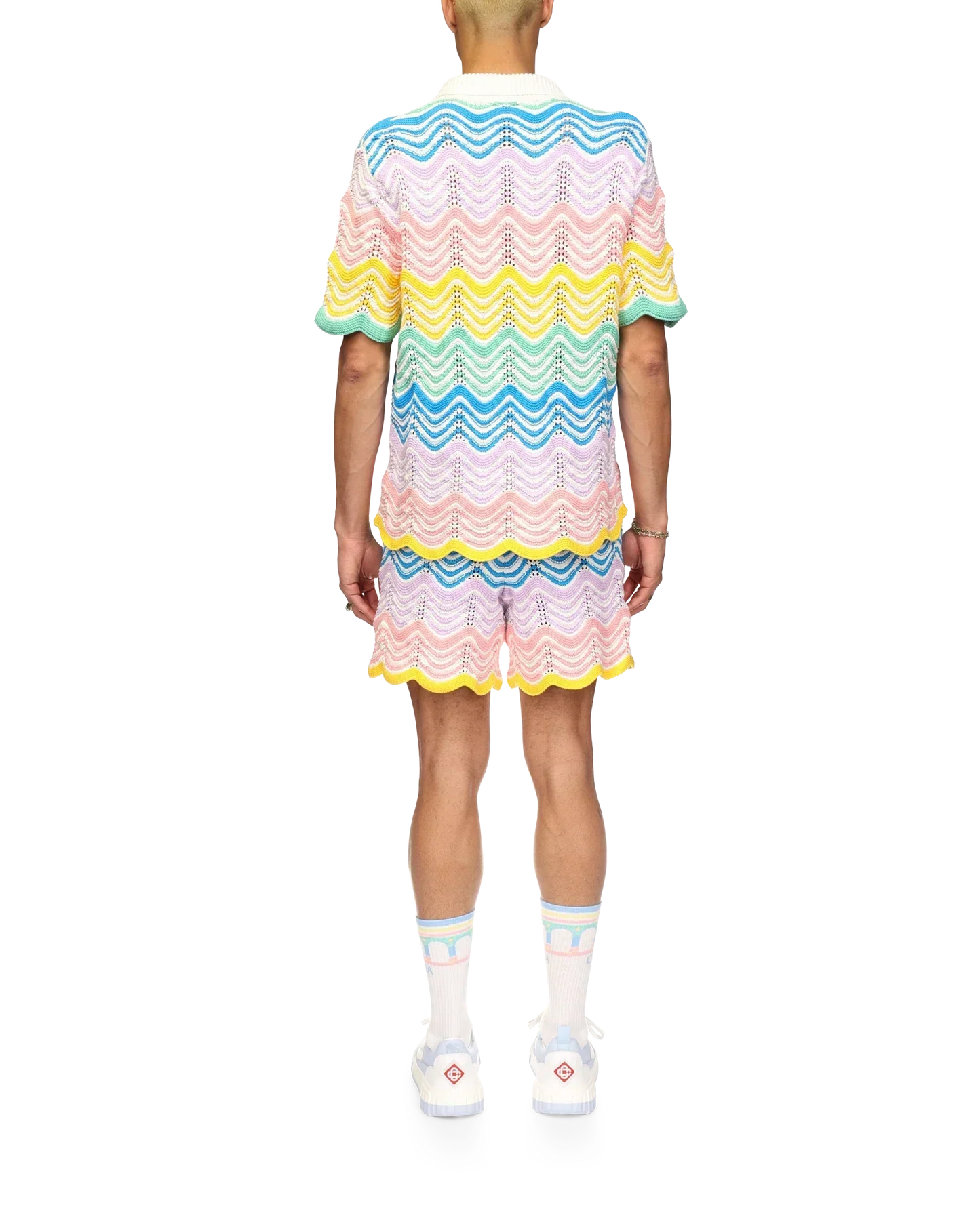 Gradient Wave Knit Shirt | Casablanca Paris | Image 4