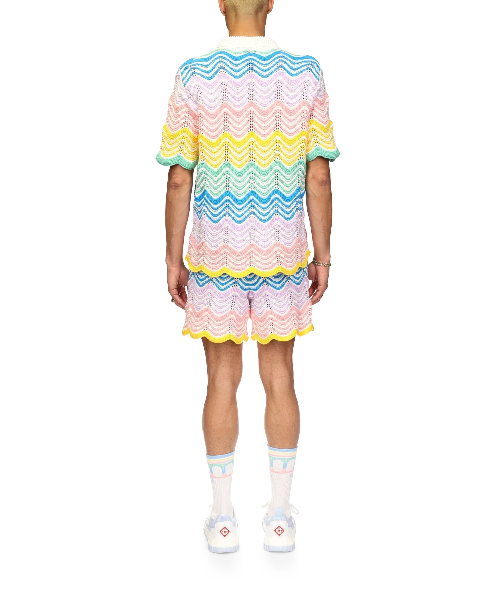 Gradient Wave Knit Shirt | Casablanca Paris | Image 4