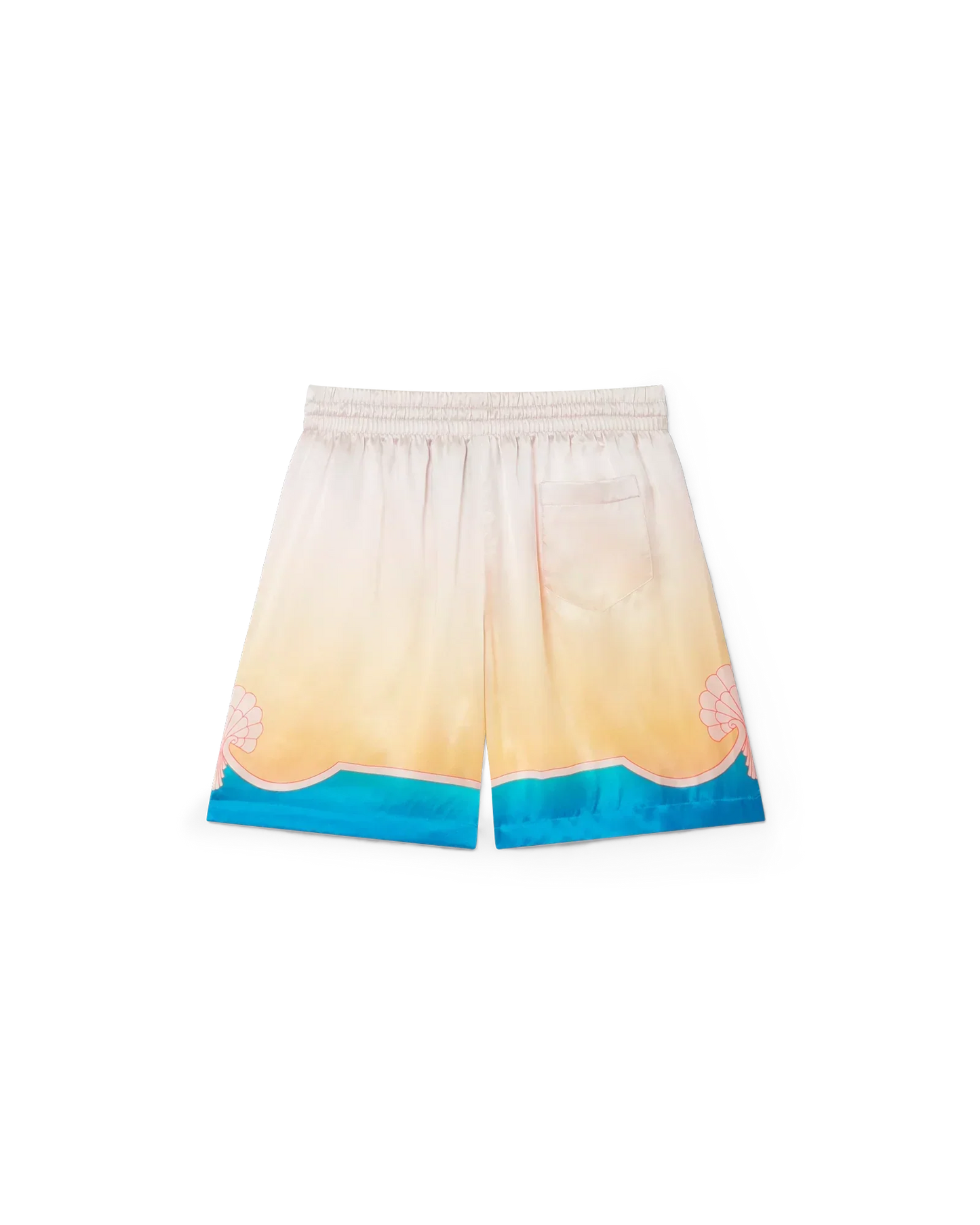 L'Arc Coloré Silk Shorts | Casablanca Paris | Image 6