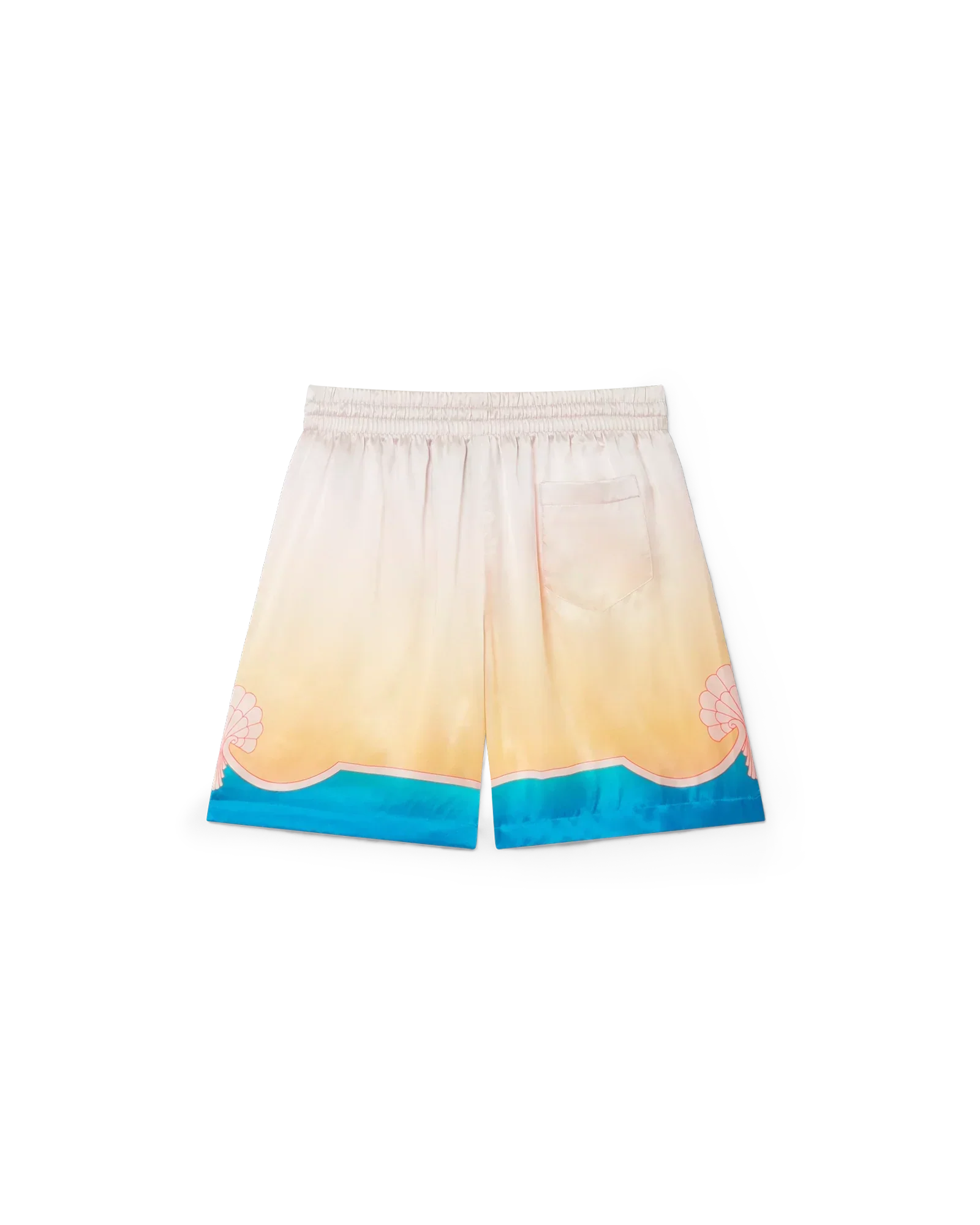 L'Arc Coloré Silk Shorts | Casablanca Paris | Image 6