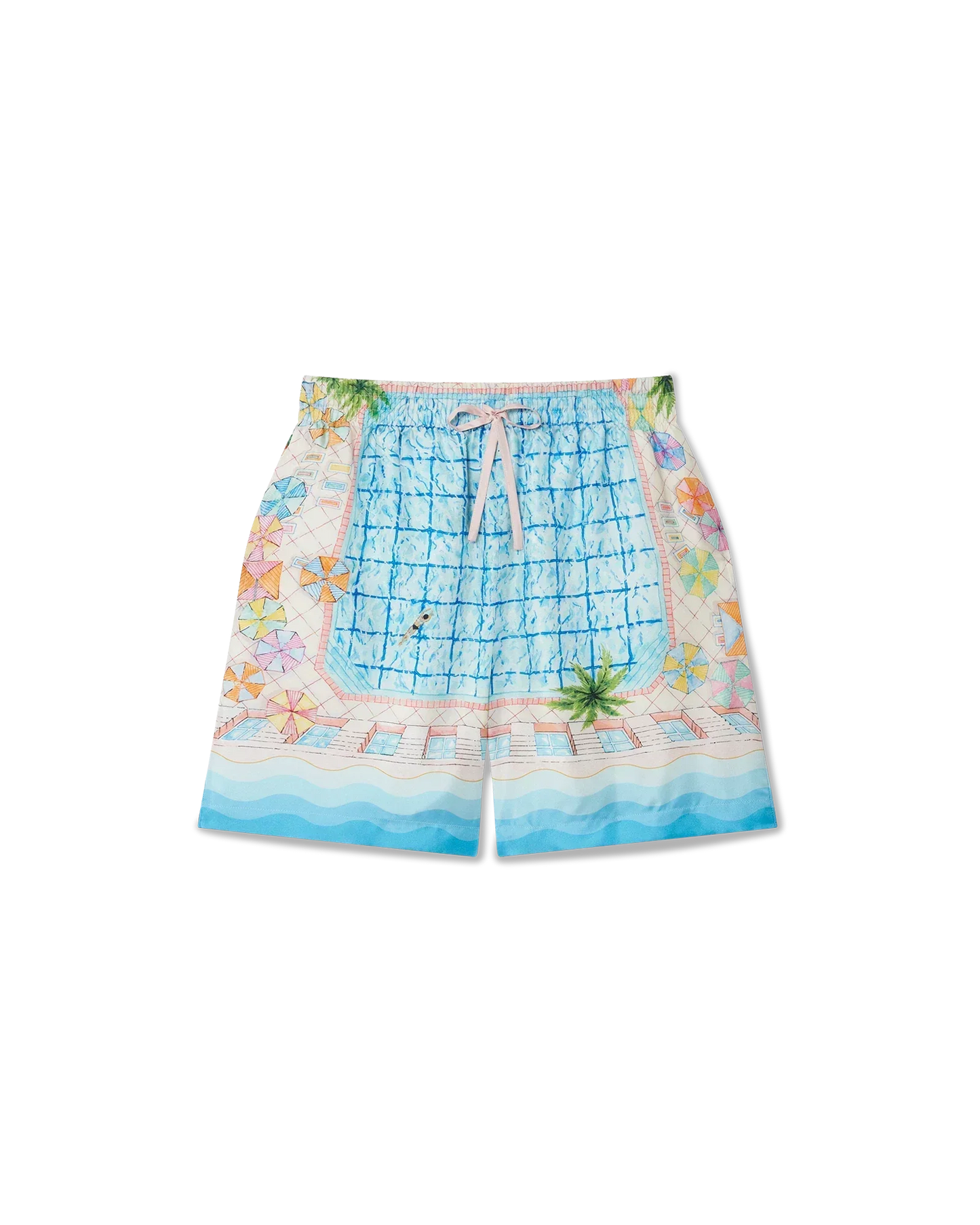Le Plongeon Silk Shorts | Casablanca Paris | Image 1