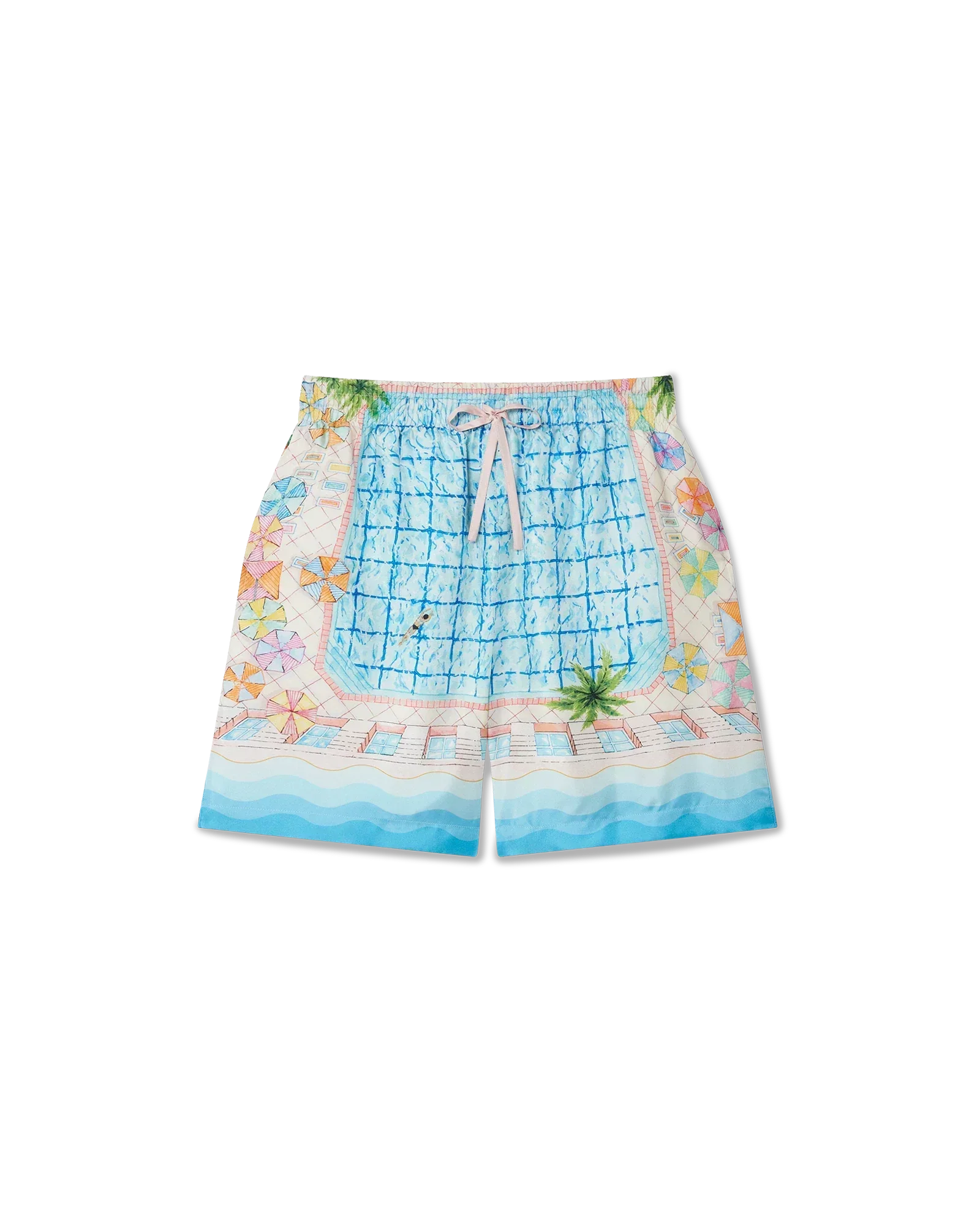 Le Plongeon Silk Shorts | Casablanca Paris | Image 1