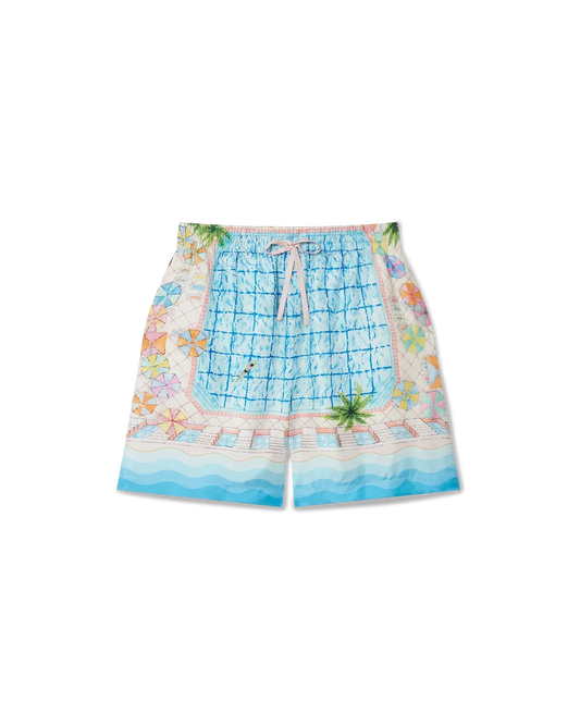 Le Plongeon Silk Shorts | Casablanca Paris | Image 1