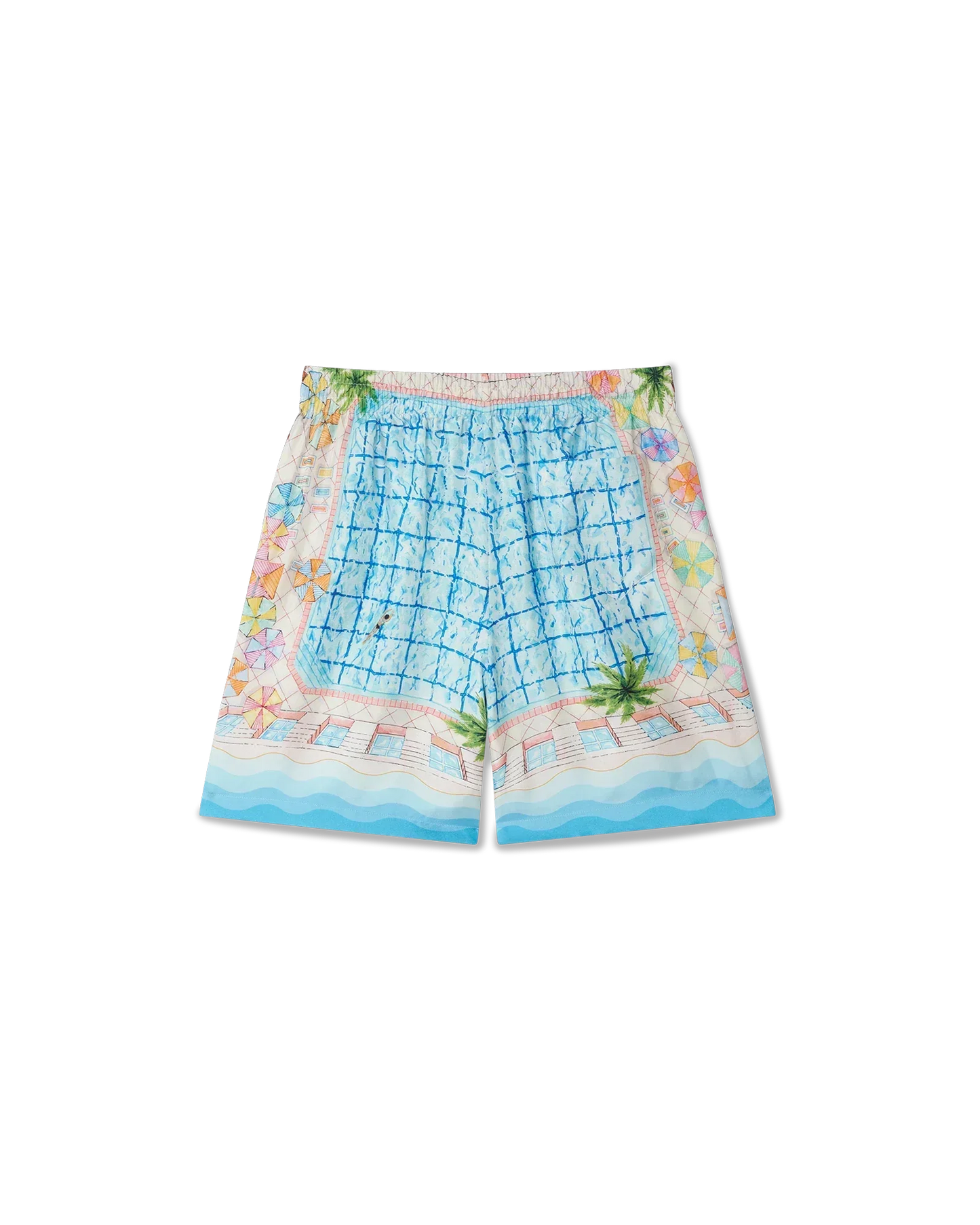 Le Plongeon Silk Shorts | Casablanca Paris | Image 6
