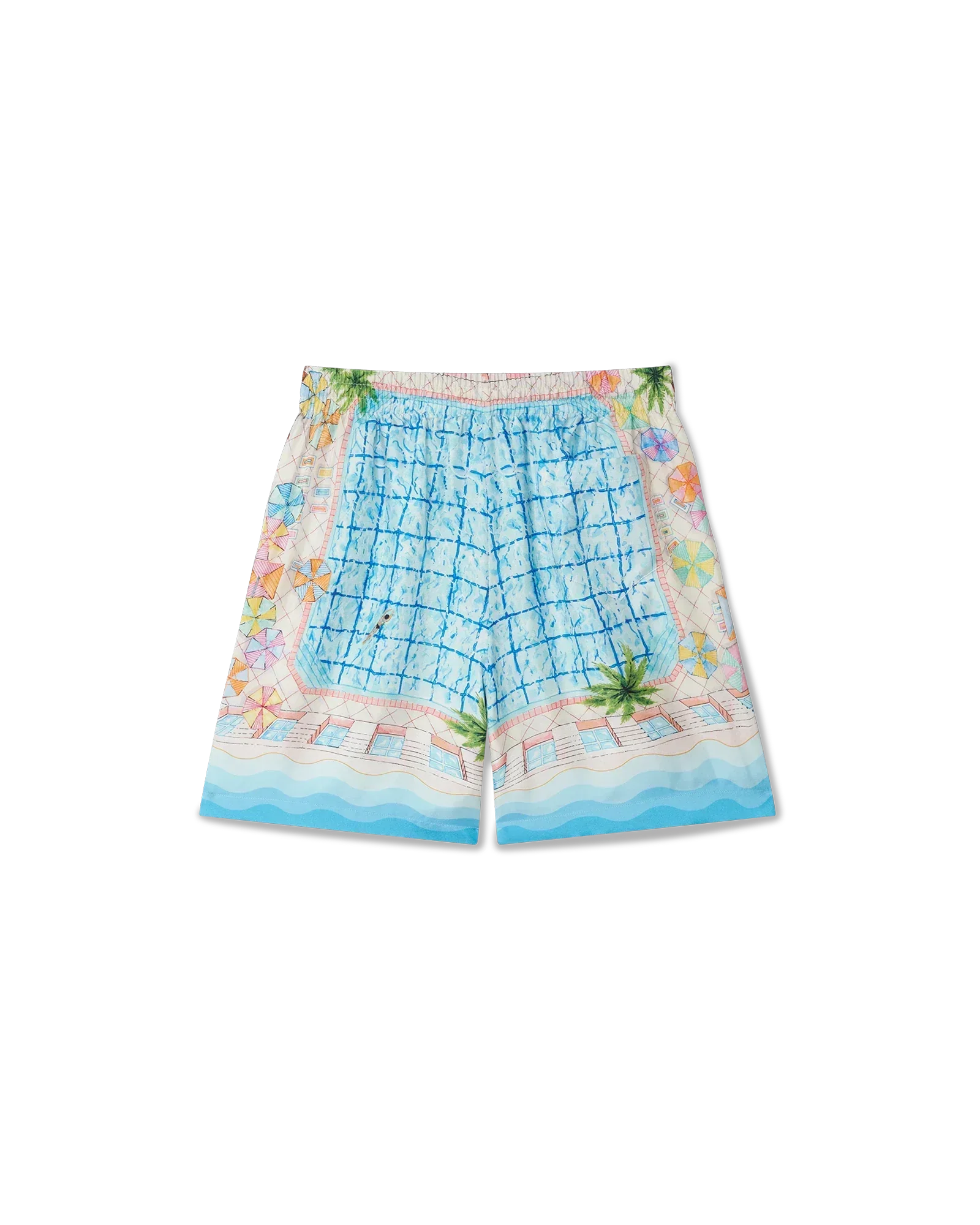 Le Plongeon Silk Shorts | Casablanca Paris | Image 6