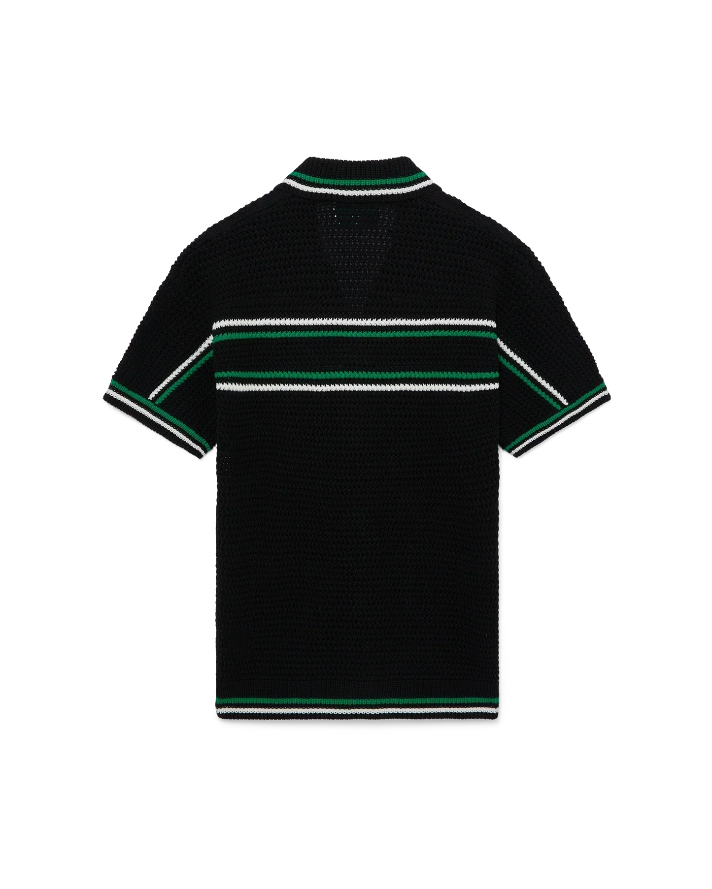 Tennis Short Sleeve Crochet Shirt | Casablanca Paris | Image 6