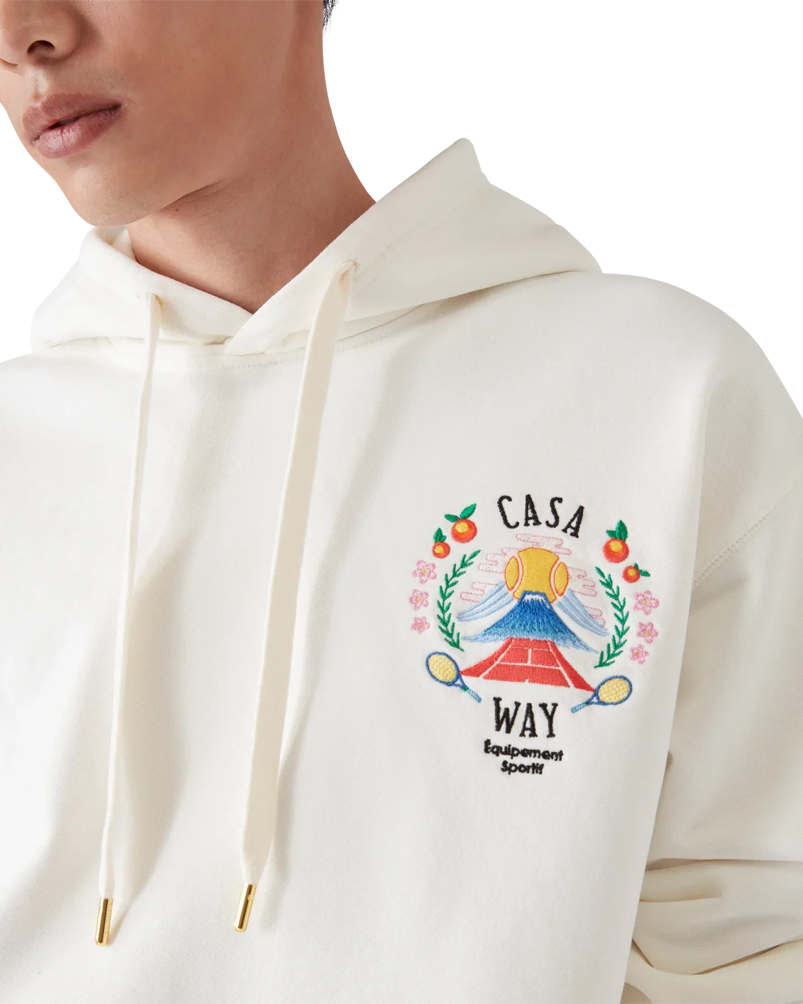Casa Way Mountain Hooded Sweatshirt | Casablanca Paris | Image 5