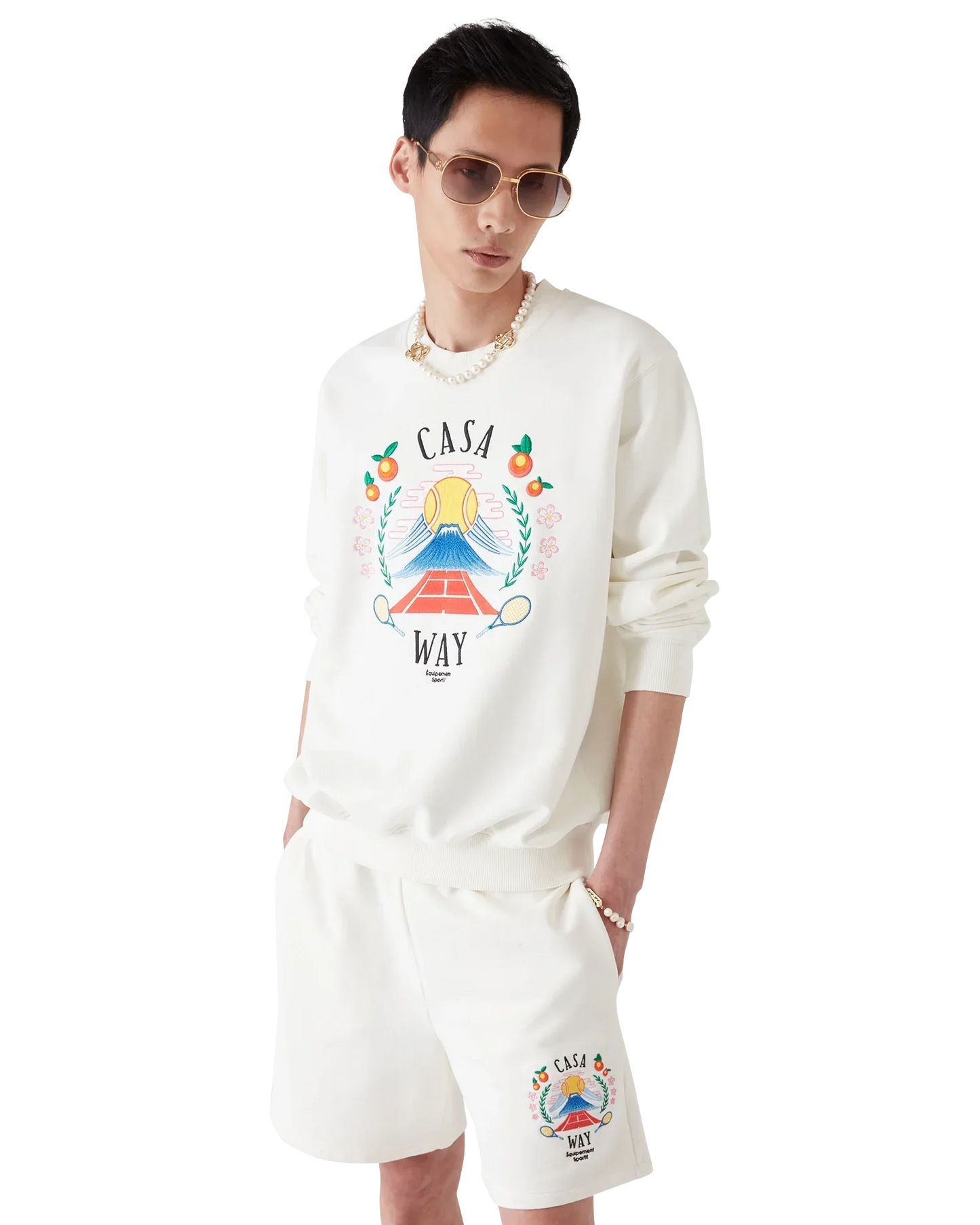 Casa Way Mountain Sweatshirt | Casablanca Paris | Image 4