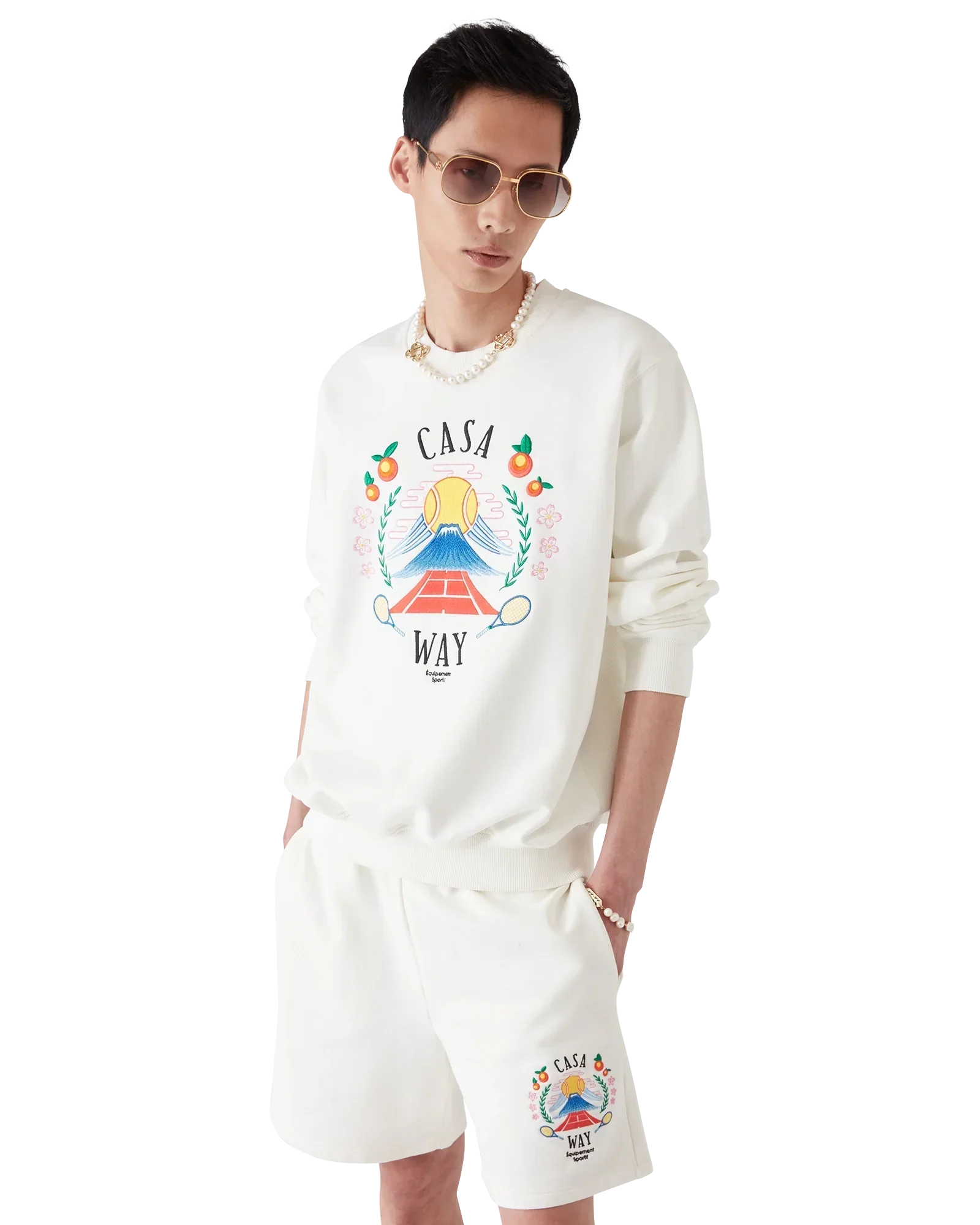 Casa Way Mountain Sweatshirt | Casablanca Paris | Image 4